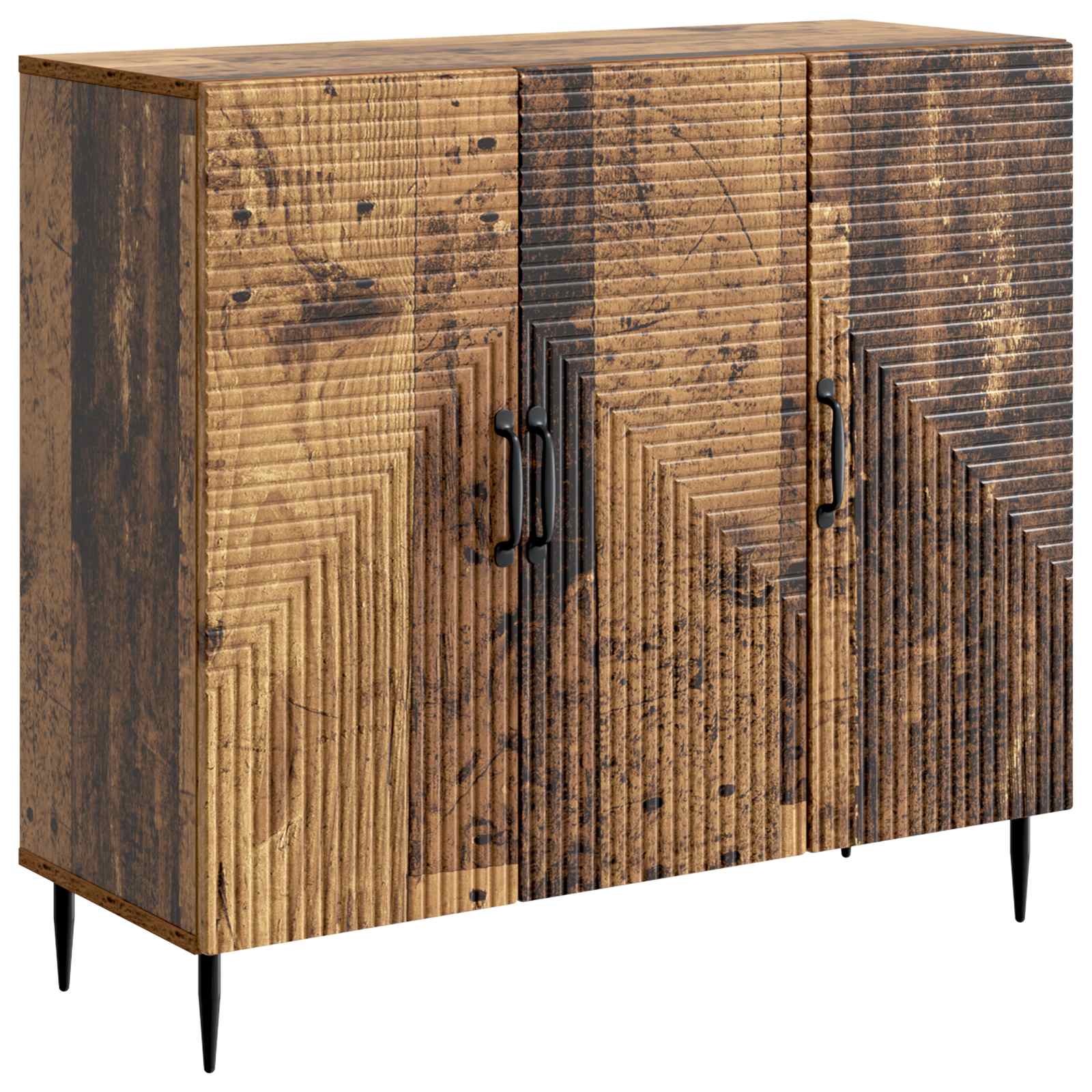 Dressoir Oud hout 89 x 34,5 x 80 cm Bewerkt hout is nu te koop bij PeponiXL, paradijselijk wonen!