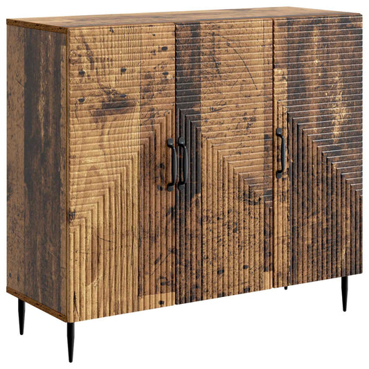 Dressoir Oud hout 89 x 34,5 x 80 cm Bewerkt hout is nu te koop bij PeponiXL, paradijselijk wonen!