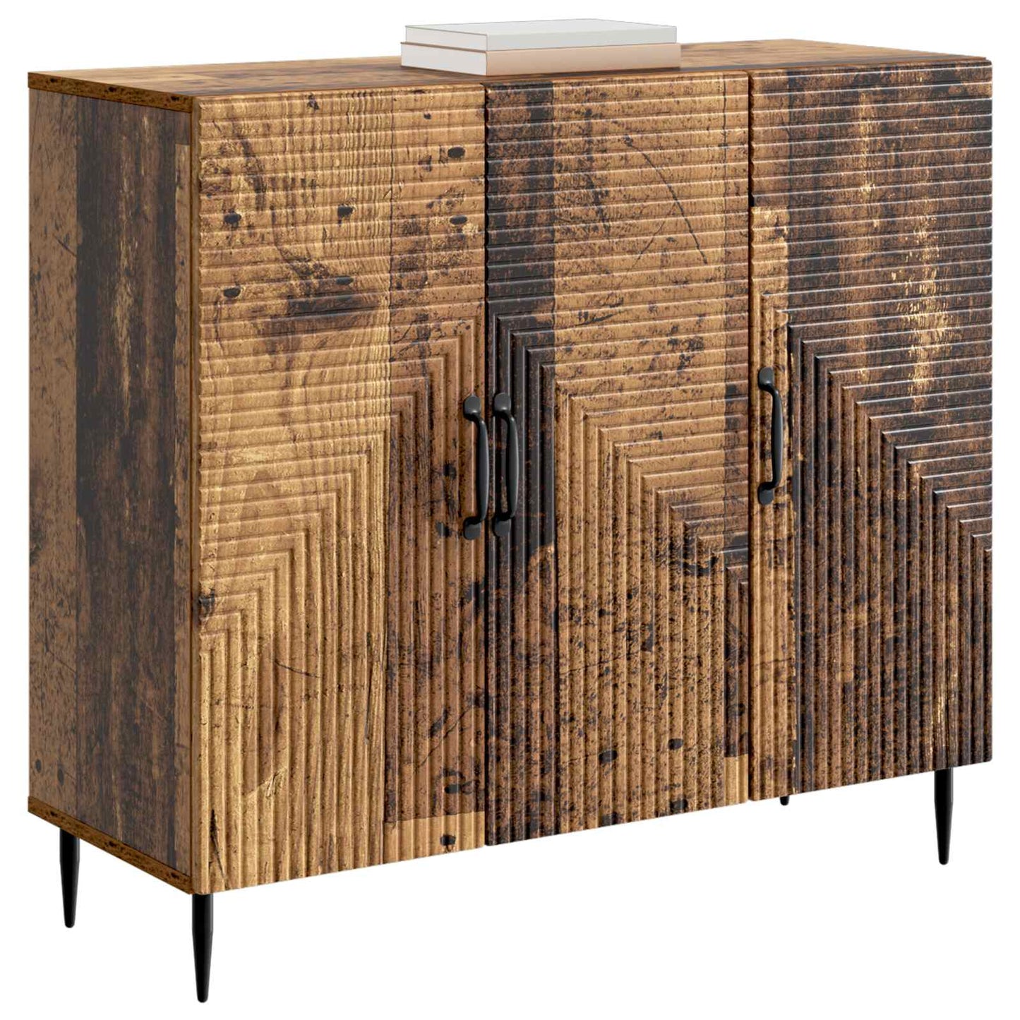 Dressoir Oud hout 89 x 34,5 x 80 cm Bewerkt hout is nu te koop bij PeponiXL, paradijselijk wonen!