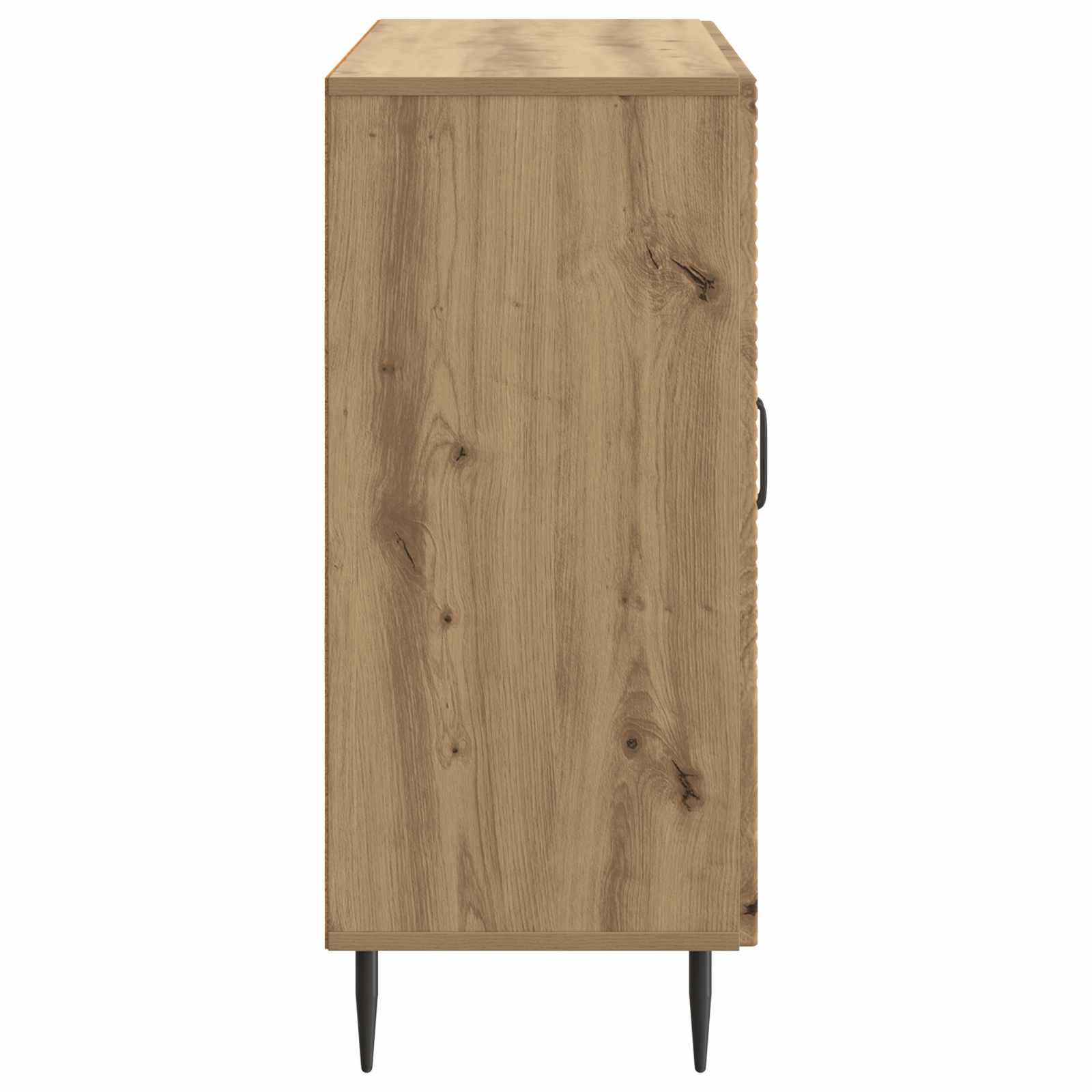 Dressoir Artisanaal eiken 89 x 34,5 x 80 cm Bewerkt hout is nu te koop bij PeponiXL, paradijselijk wonen!
