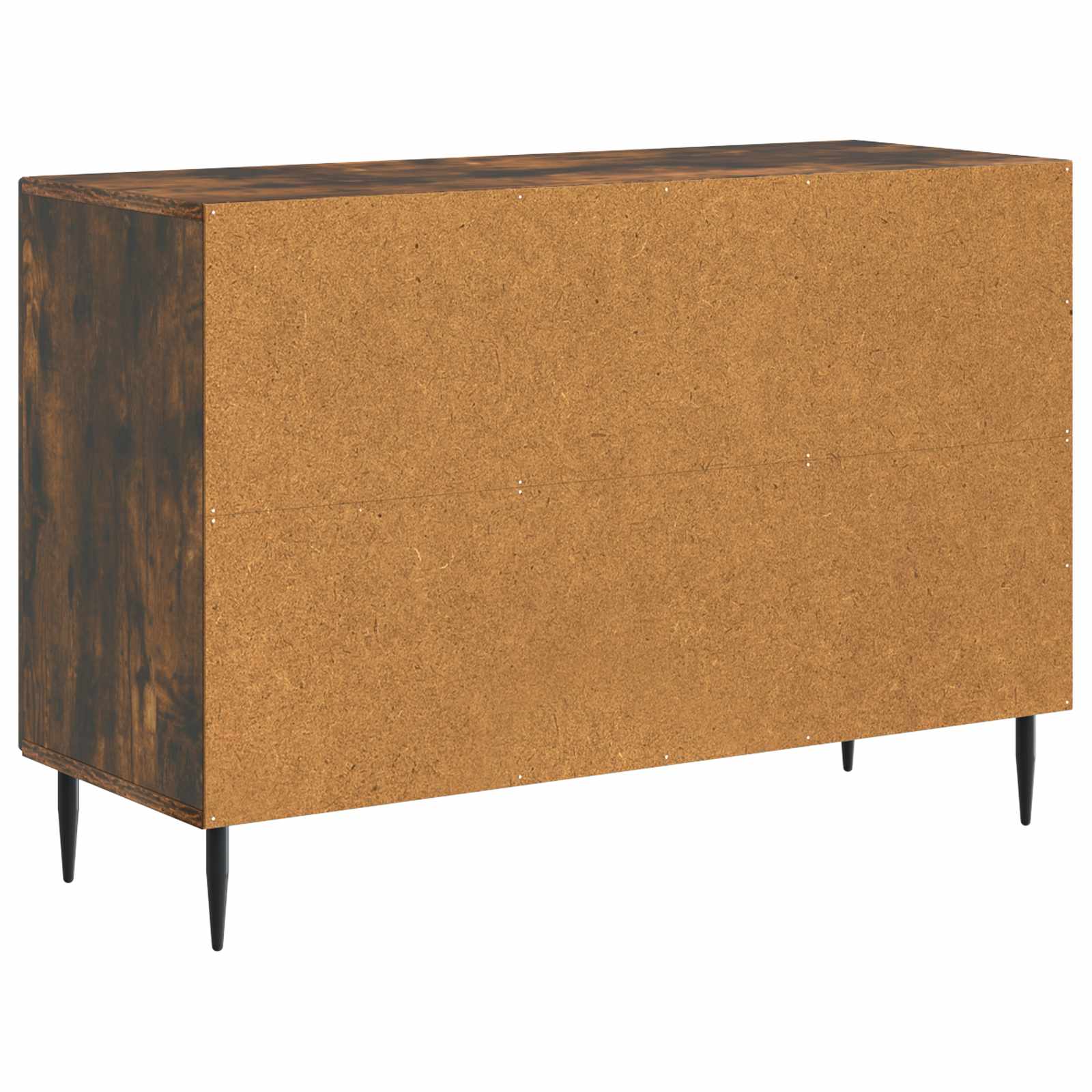 Dressoir met lade Gerookt eiken 89 x 34,5 x 60 cm Bewerkt hout is nu te koop bij PeponiXL, paradijselijk wonen!