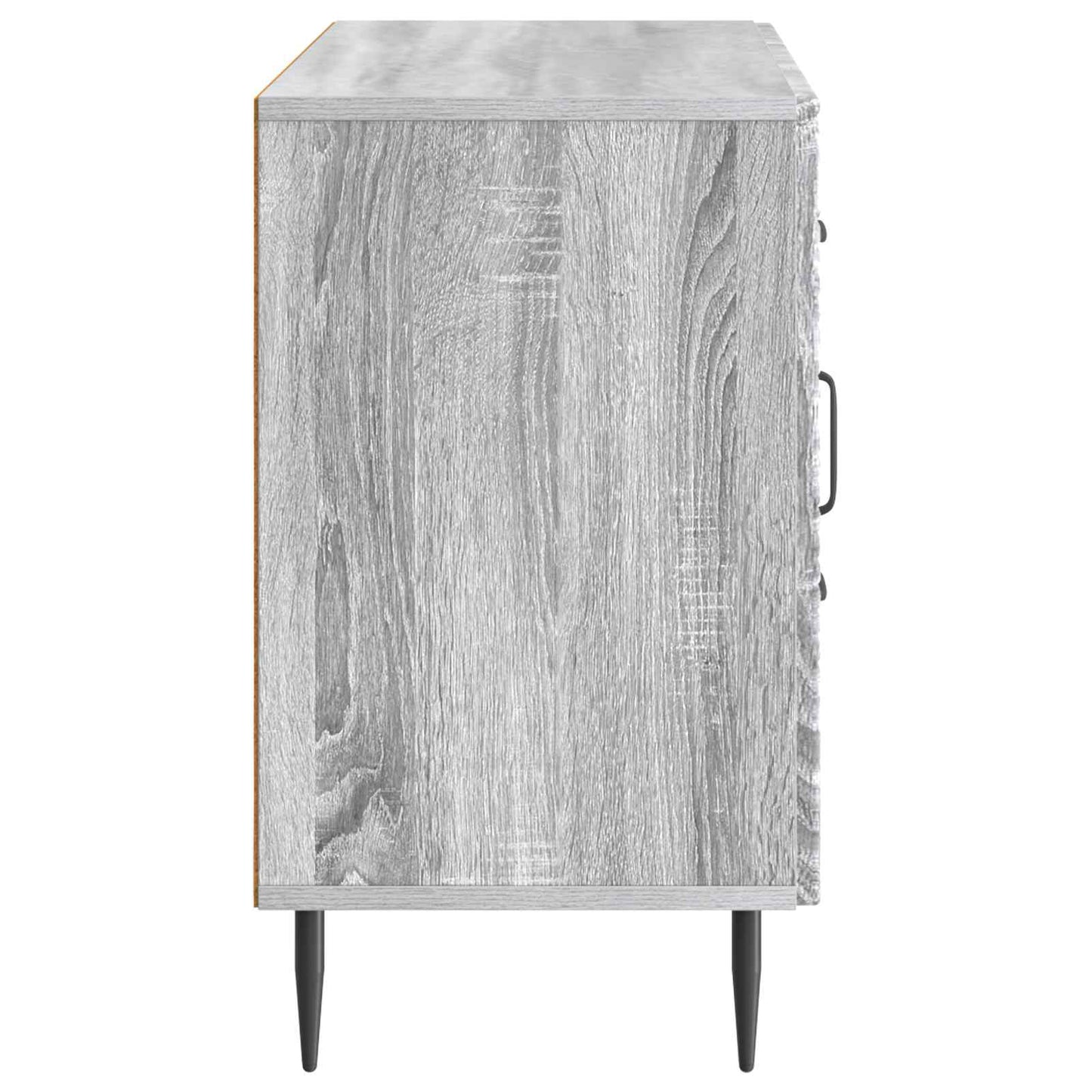 Dressoir met lade Grijs sonoma 89 x 34,5 x 60 cm Bewerkt hout is nu te koop bij PeponiXL, paradijselijk wonen!