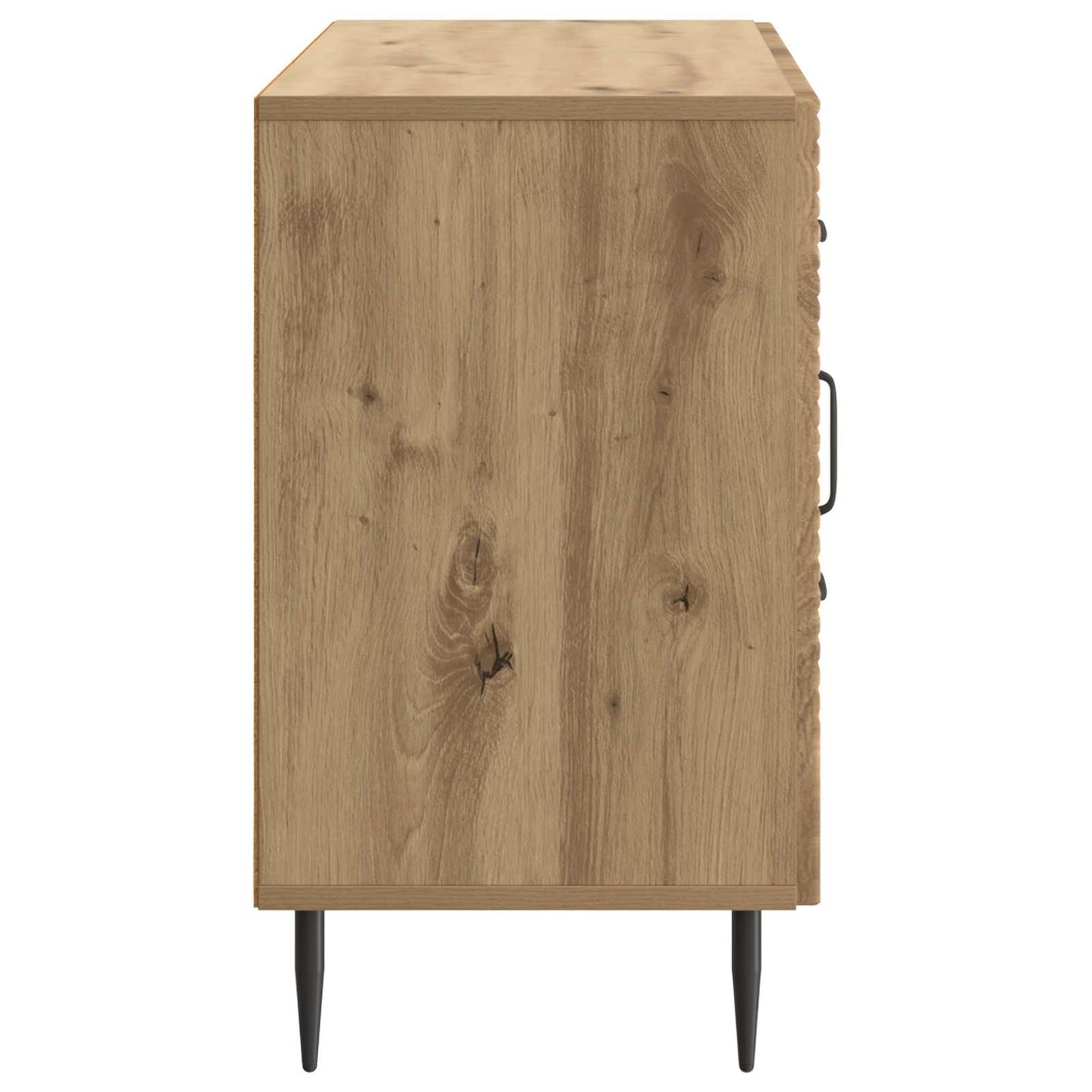 Dressoir Artisanaal eiken 89 x 34,5 x 60 cm Bewerkt hout is nu te koop bij PeponiXL, paradijselijk wonen!