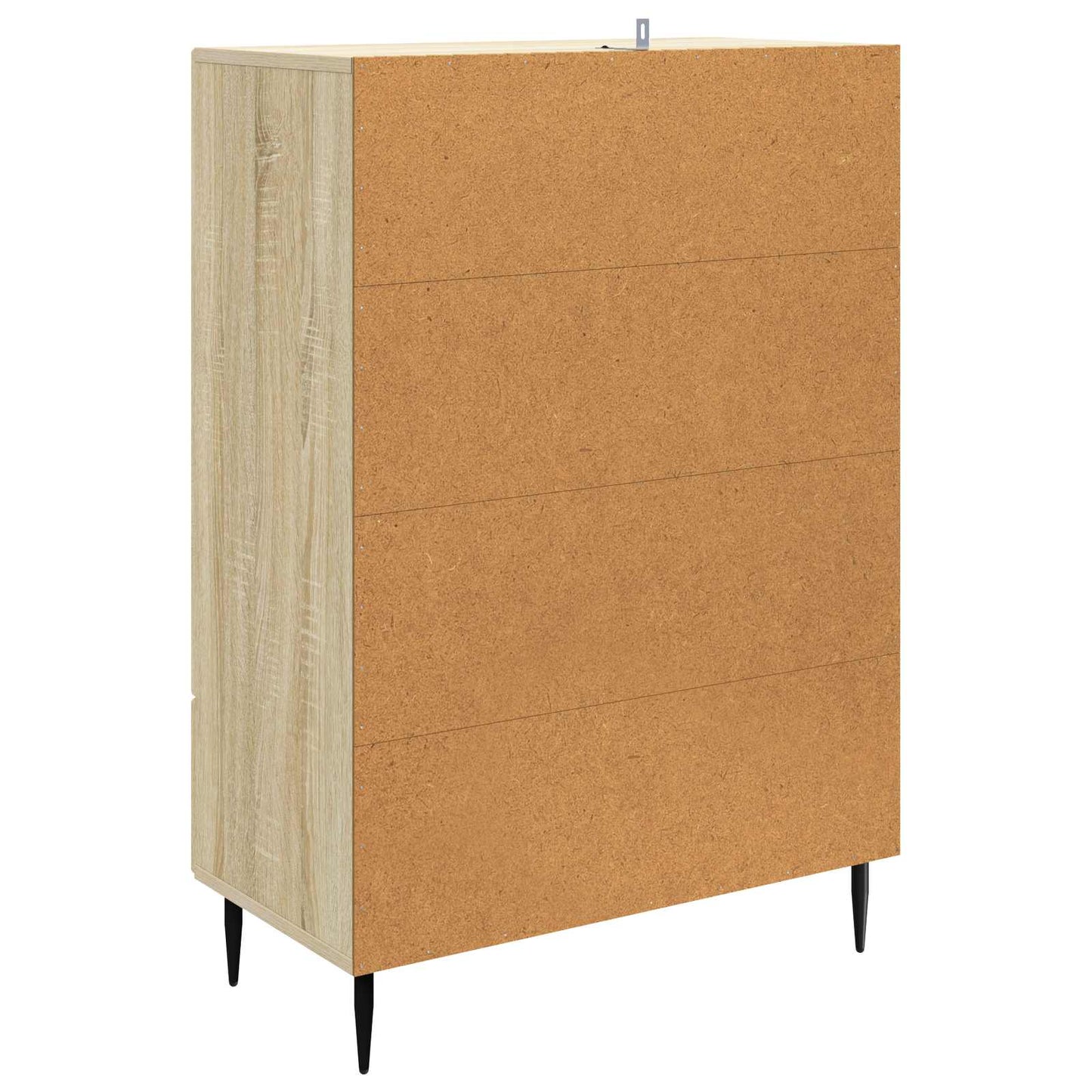 Dressoir met lade Sonoma Eiken 66 x 34,5 x 95 cm Bewerkt hout is nu te koop bij PeponiXL, paradijselijk wonen!