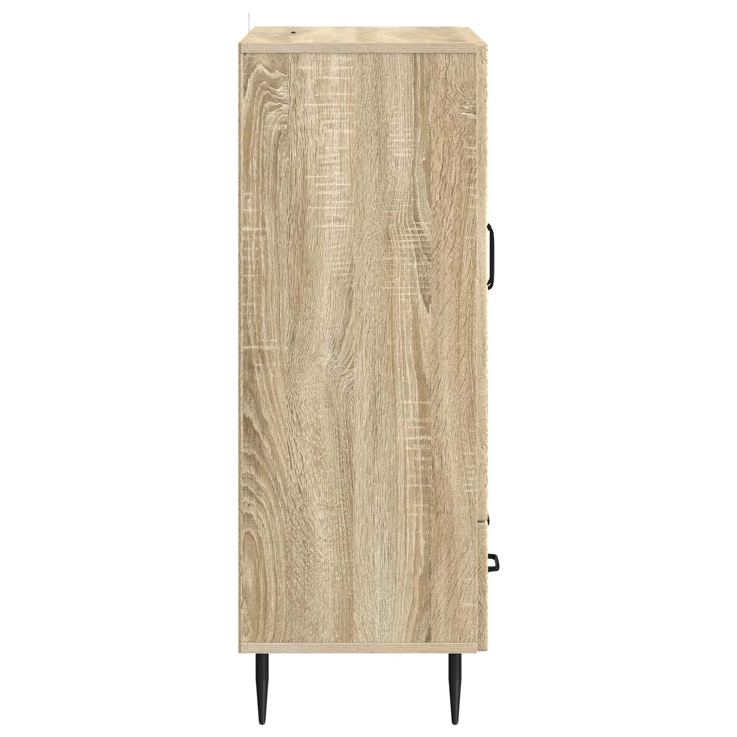Dressoir met lade Sonoma Eiken 66 x 34,5 x 95 cm Bewerkt hout is nu te koop bij PeponiXL, paradijselijk wonen!