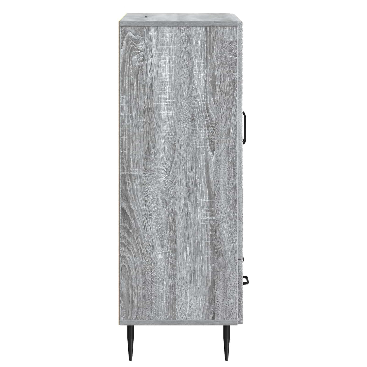 Dressoir met lade Grijs sonoma 66 x 34,5 x 95 cm Bewerkt hout is nu te koop bij PeponiXL, paradijselijk wonen!