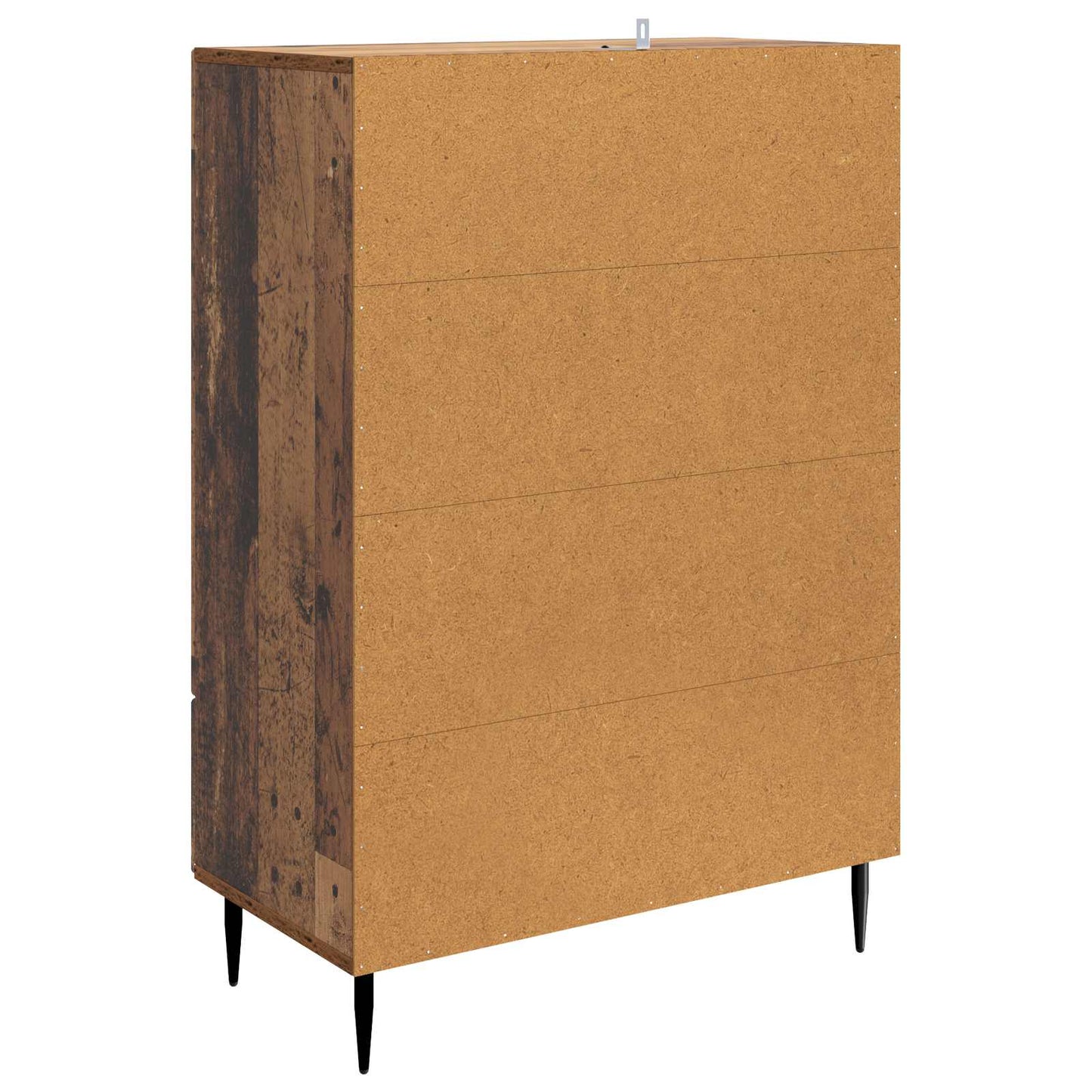 Dressoir met lade Oud hout 66 x 34,5 x 95 cm Bewerkt hout is nu te koop bij PeponiXL, paradijselijk wonen!
