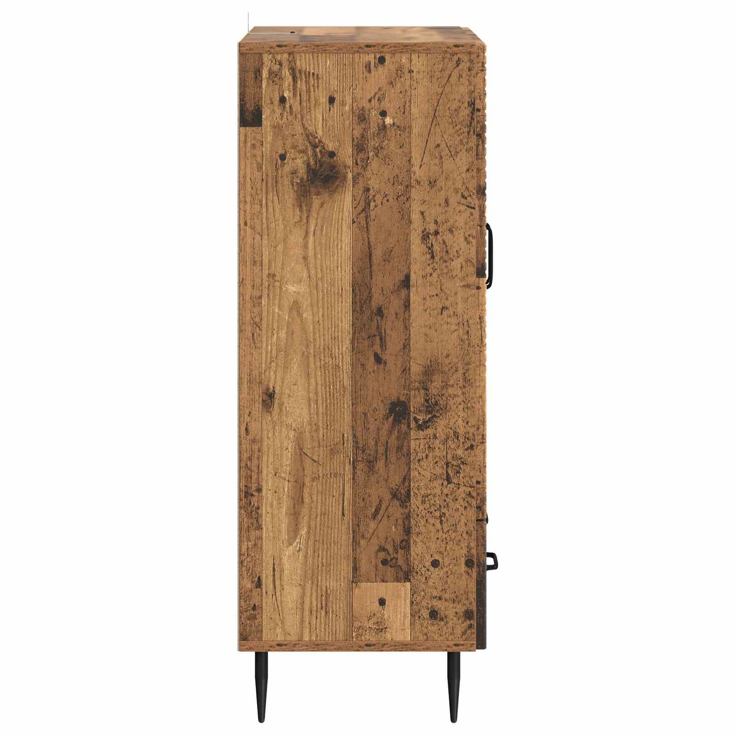 Dressoir met lade Oud hout 66 x 34,5 x 95 cm Bewerkt hout is nu te koop bij PeponiXL, paradijselijk wonen!