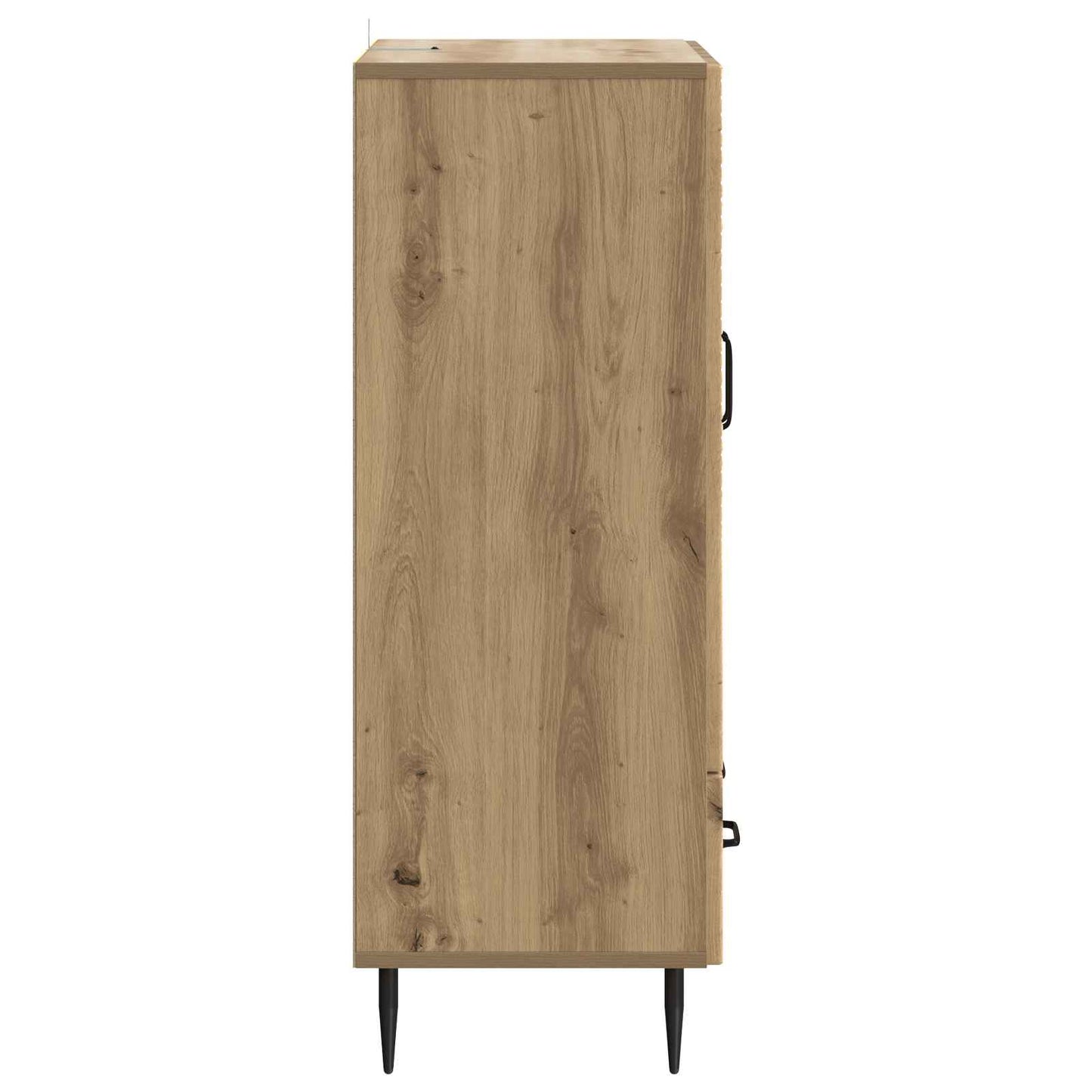 Dressoir Artisanaal eiken 66 x 34,5 x 95 cm Bewerkt hout is nu te koop bij PeponiXL, paradijselijk wonen!