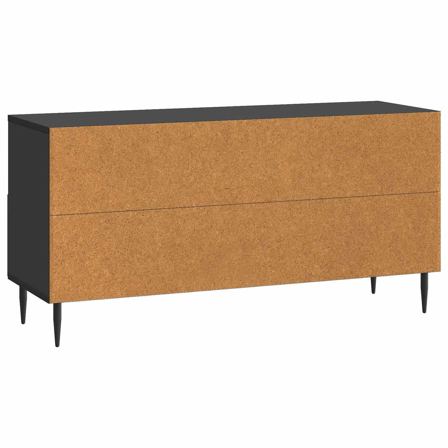 TV-kast met lade Zwart 102 x 34,5 x 50 cm Bewerkt hout is nu te koop bij PeponiXL, paradijselijk wonen!