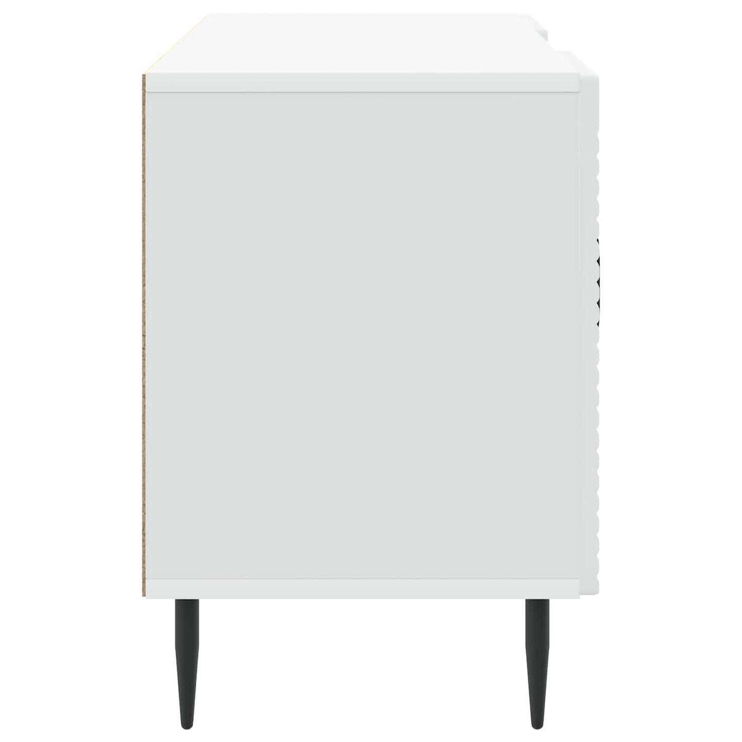 TV-kast Wit 102 x 34,5 x 50 cm Bewerkt hout is nu te koop bij PeponiXL, paradijselijk wonen!