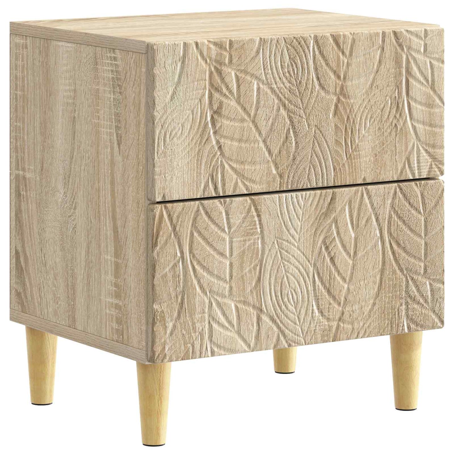 Nachtkastje Sonoma Eiken 43 x 34,5 x 48 cm Bewerkt hout is nu te koop bij PeponiXL, paradijselijk wonen!