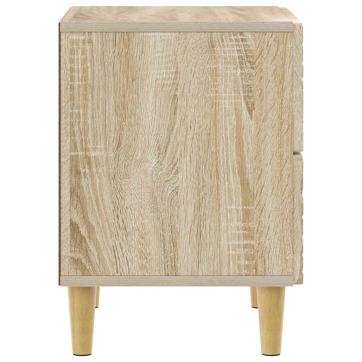 Nachtkastje Sonoma Eiken 43 x 34,5 x 48 cm Bewerkt hout is nu te koop bij PeponiXL, paradijselijk wonen!
