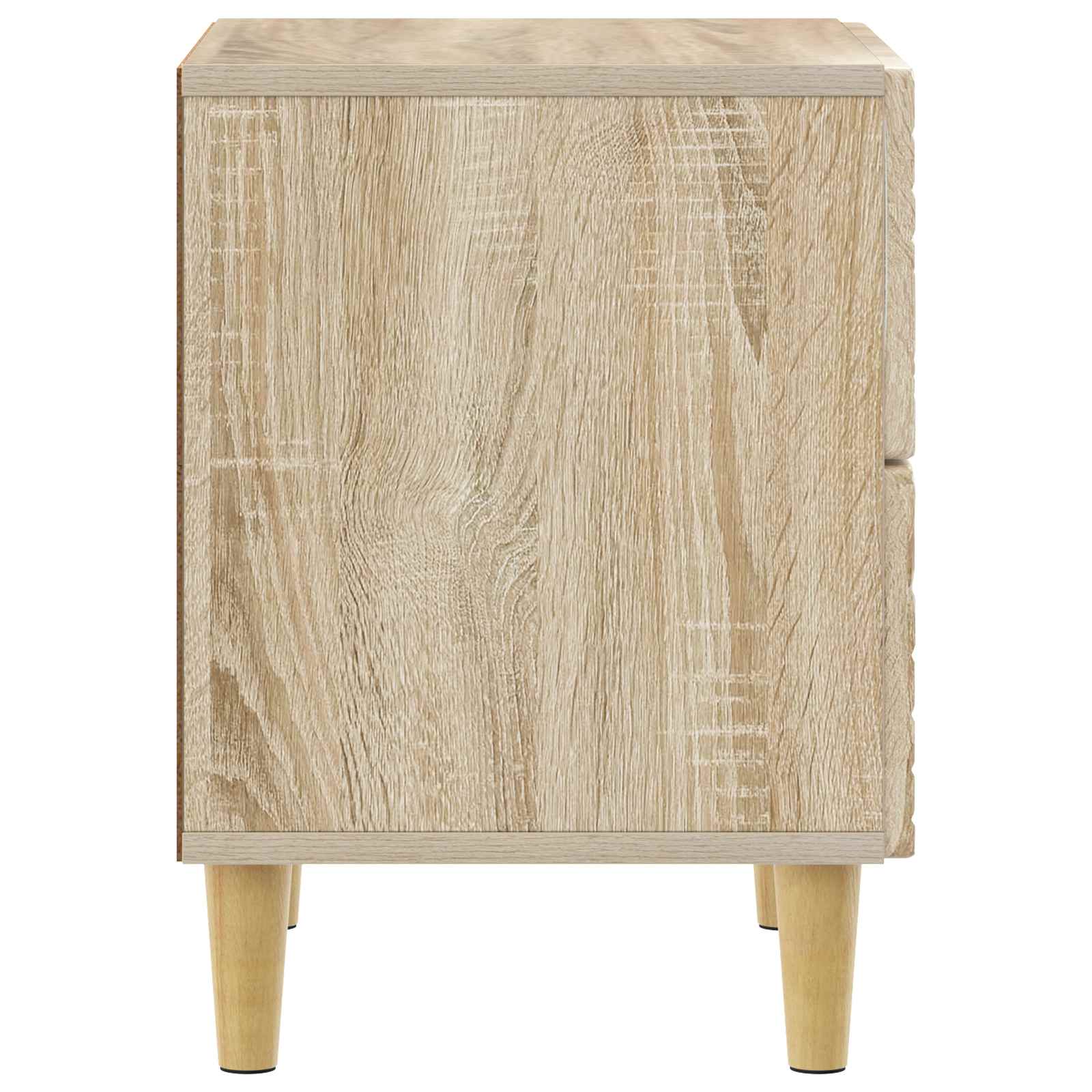 Nachtkastje Sonoma Eiken 43 x 34,5 x 48 cm Bewerkt hout is nu te koop bij PeponiXL, paradijselijk wonen!
