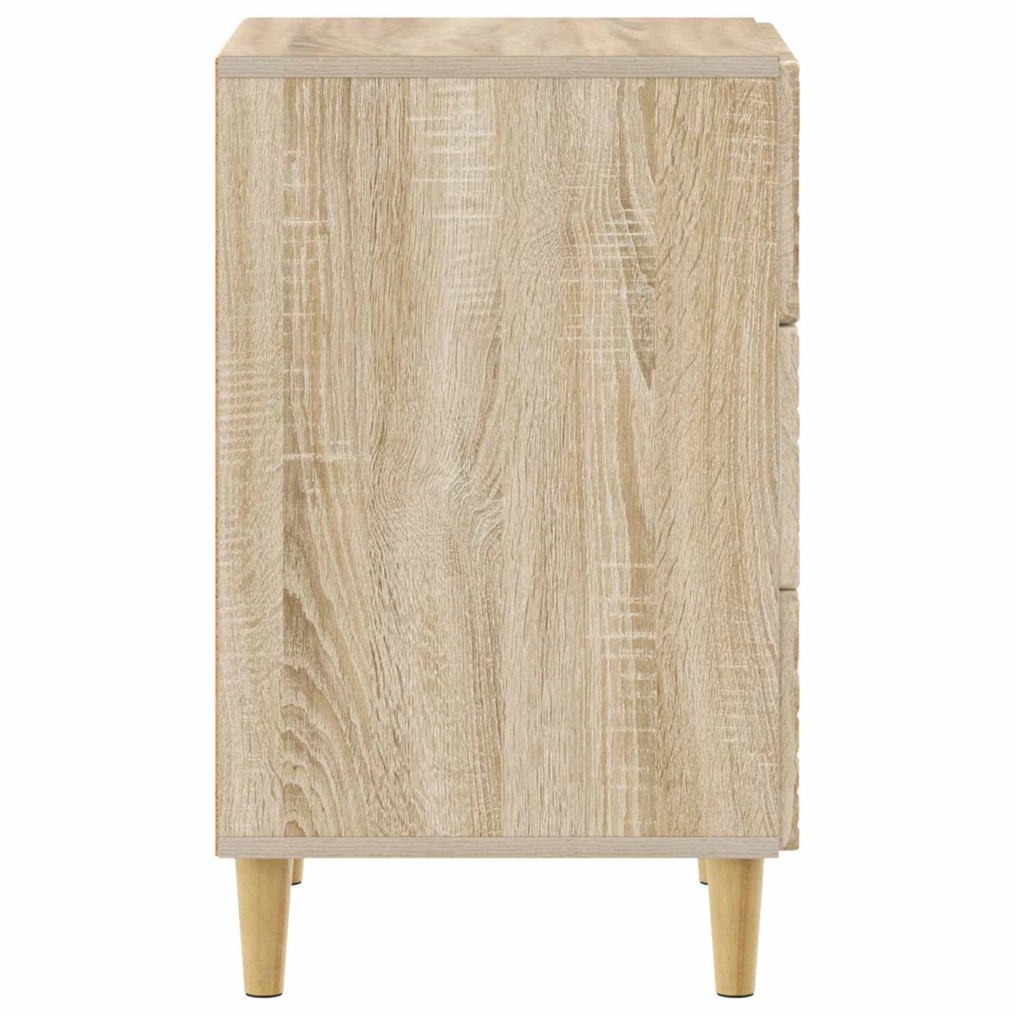 Nachtkastje Sonoma Eiken 43 x 39,5 x 66,5 cm Bewerkt hout is nu te koop bij PeponiXL, paradijselijk wonen!