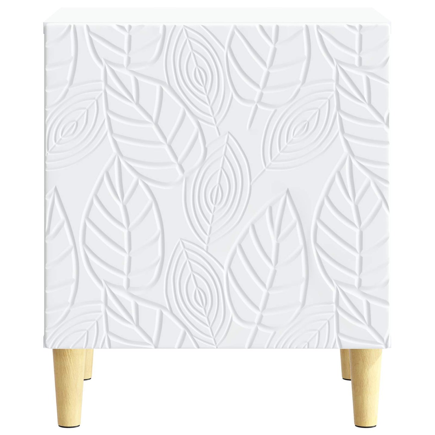 Nachtkastje 2 pcs Wit 43 x 34,5 x 50 cm Bewerkt hout is nu te koop bij PeponiXL, paradijselijk wonen!