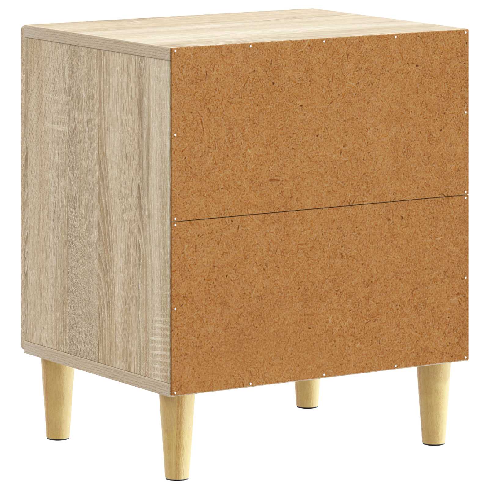 Nachtkastje Sonoma Eiken 43 x 34,5 x 50 cm Bewerkt hout is nu te koop bij PeponiXL, paradijselijk wonen!