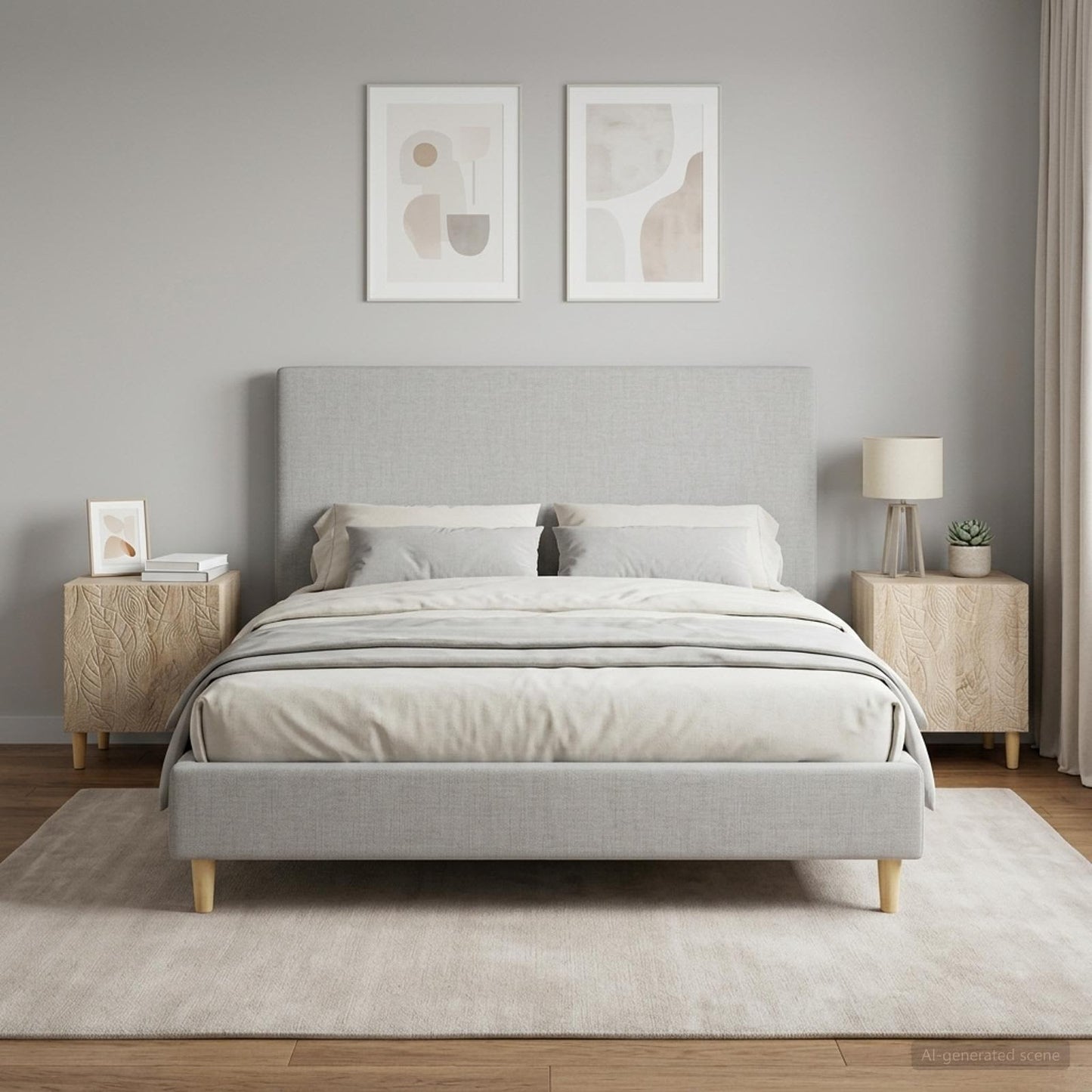 Nachtkastje 2 pcs Sonoma Eiken 43 x 34,5 x 50 cm Bewerkt hout is nu te koop bij PeponiXL, paradijselijk wonen!