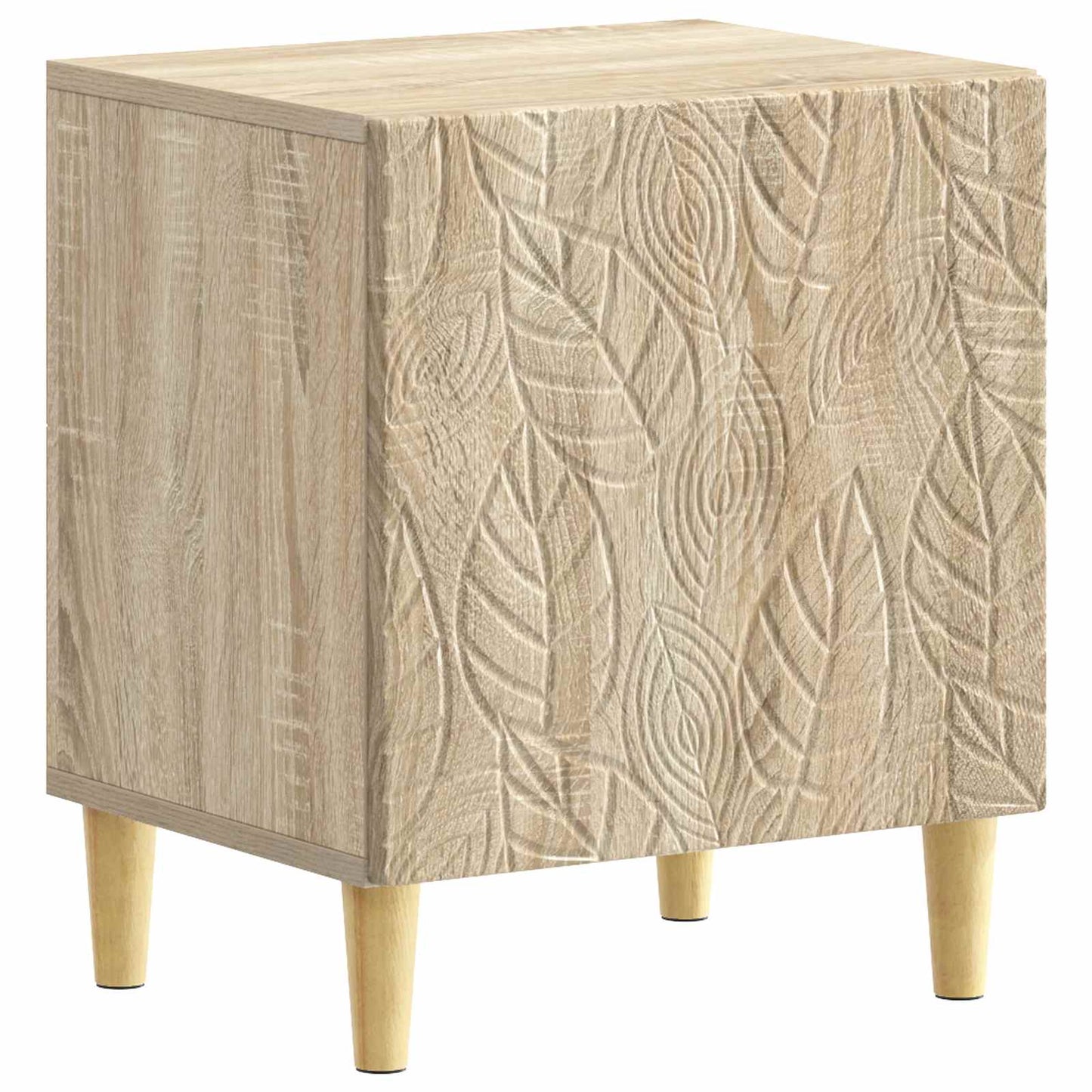 Nachtkastje 2 pcs Sonoma Eiken 43 x 34,5 x 50 cm Bewerkt hout is nu te koop bij PeponiXL, paradijselijk wonen!