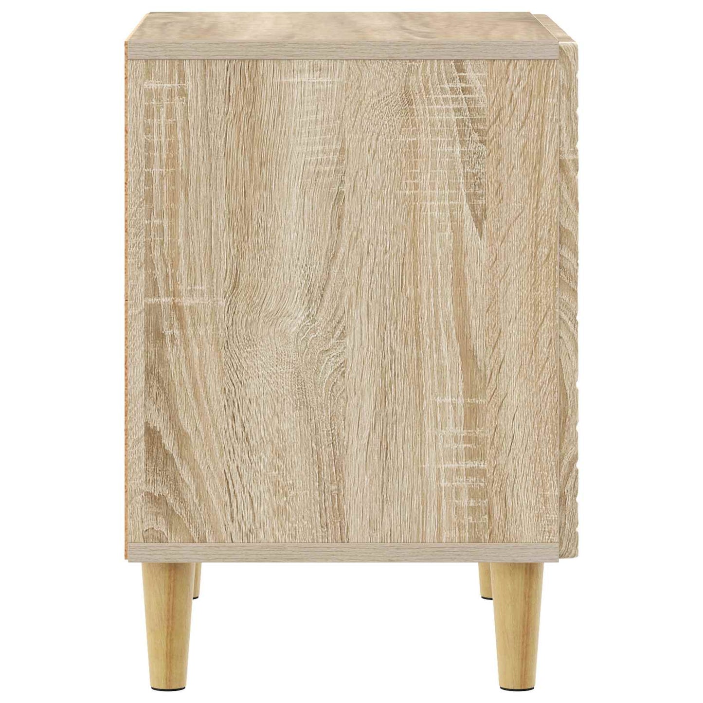 Nachtkastje 2 pcs Sonoma Eiken 43 x 34,5 x 50 cm Bewerkt hout is nu te koop bij PeponiXL, paradijselijk wonen!