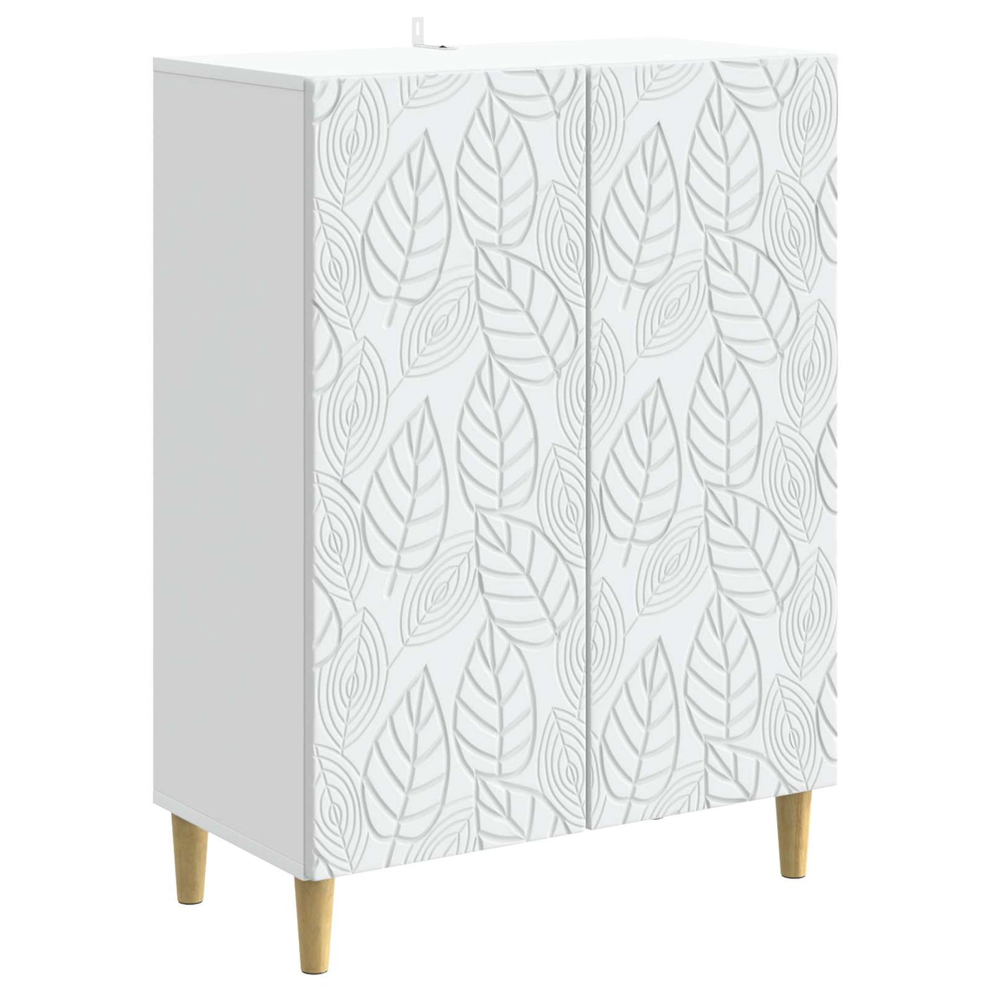 Dressoir Wit 66 x 34,5 x 90 cm Bewerkt hout is nu te koop bij PeponiXL, paradijselijk wonen!