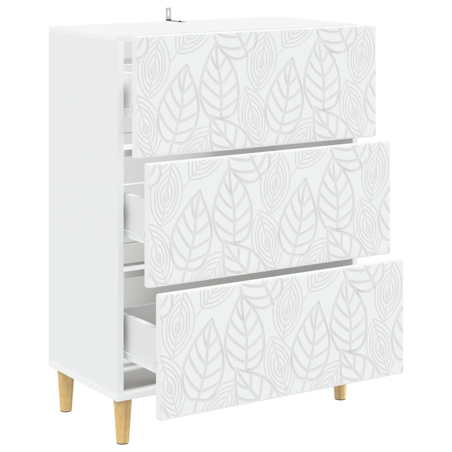 Ladenkast Wit 66 x 34,5 x 90 cm Bewerkt hout is nu te koop bij PeponiXL, paradijselijk wonen!