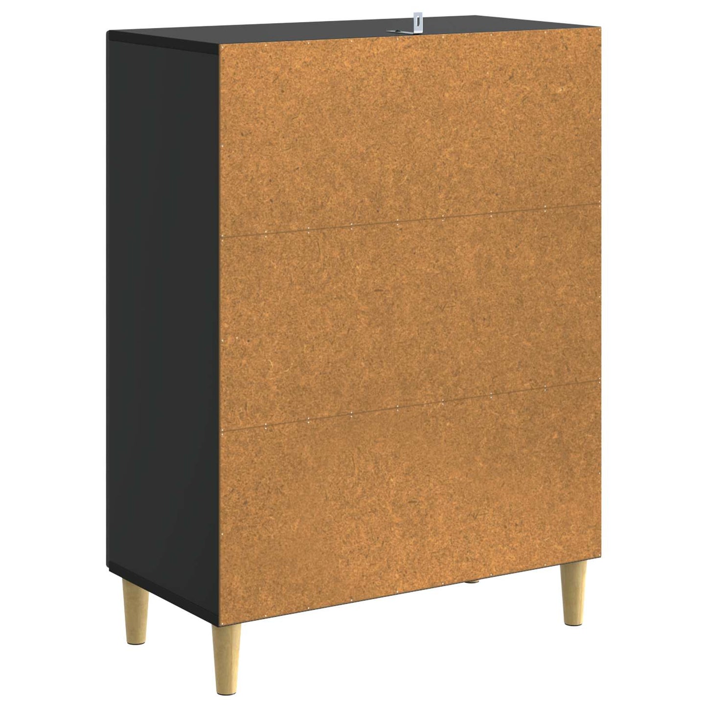 Ladenkast Zwart 66 x 34,5 x 90 cm Bewerkt hout is nu te koop bij PeponiXL, paradijselijk wonen!