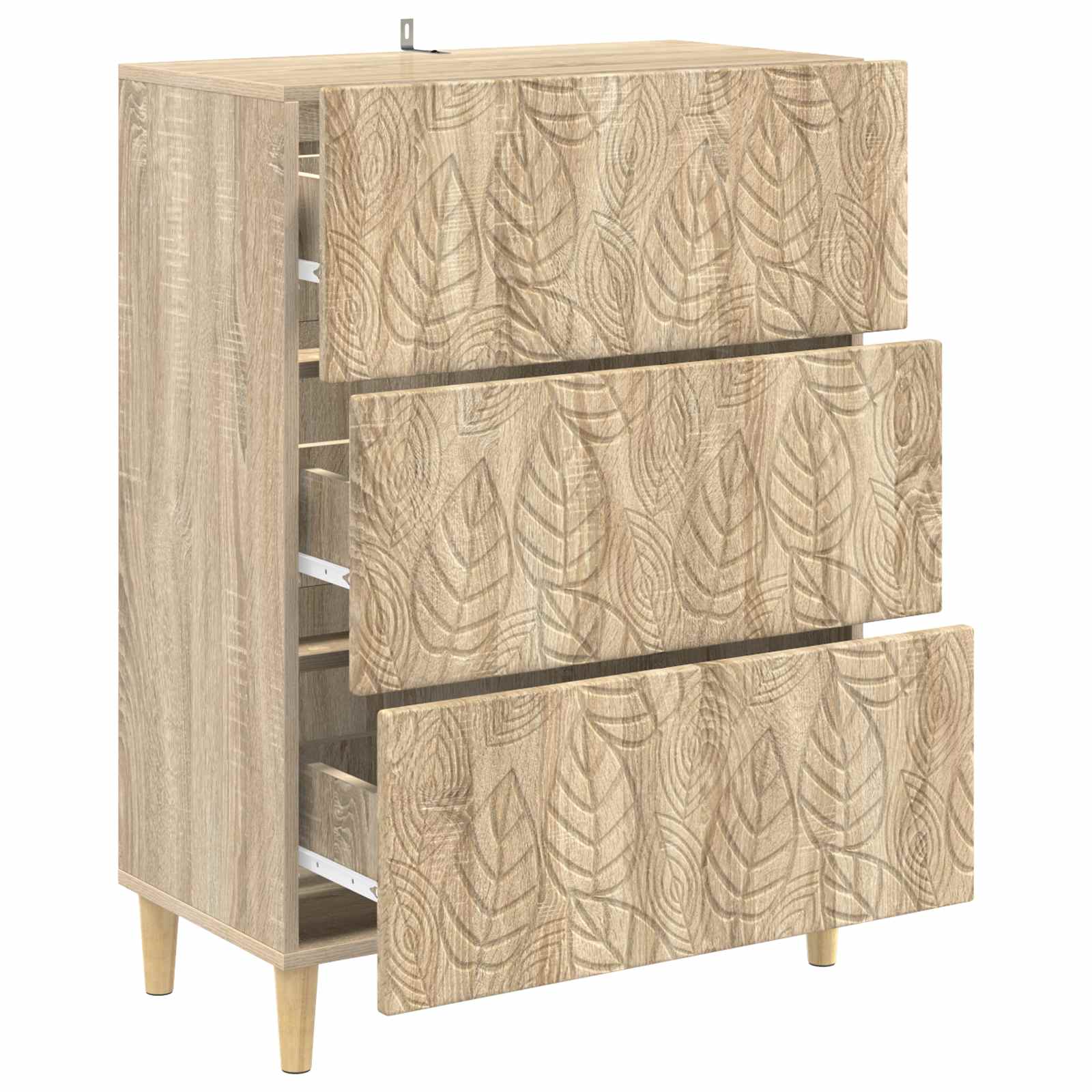 Ladenkast Sonoma Eiken 66 x 34,5 x 90 cm Bewerkt hout is nu te koop bij PeponiXL, paradijselijk wonen!
