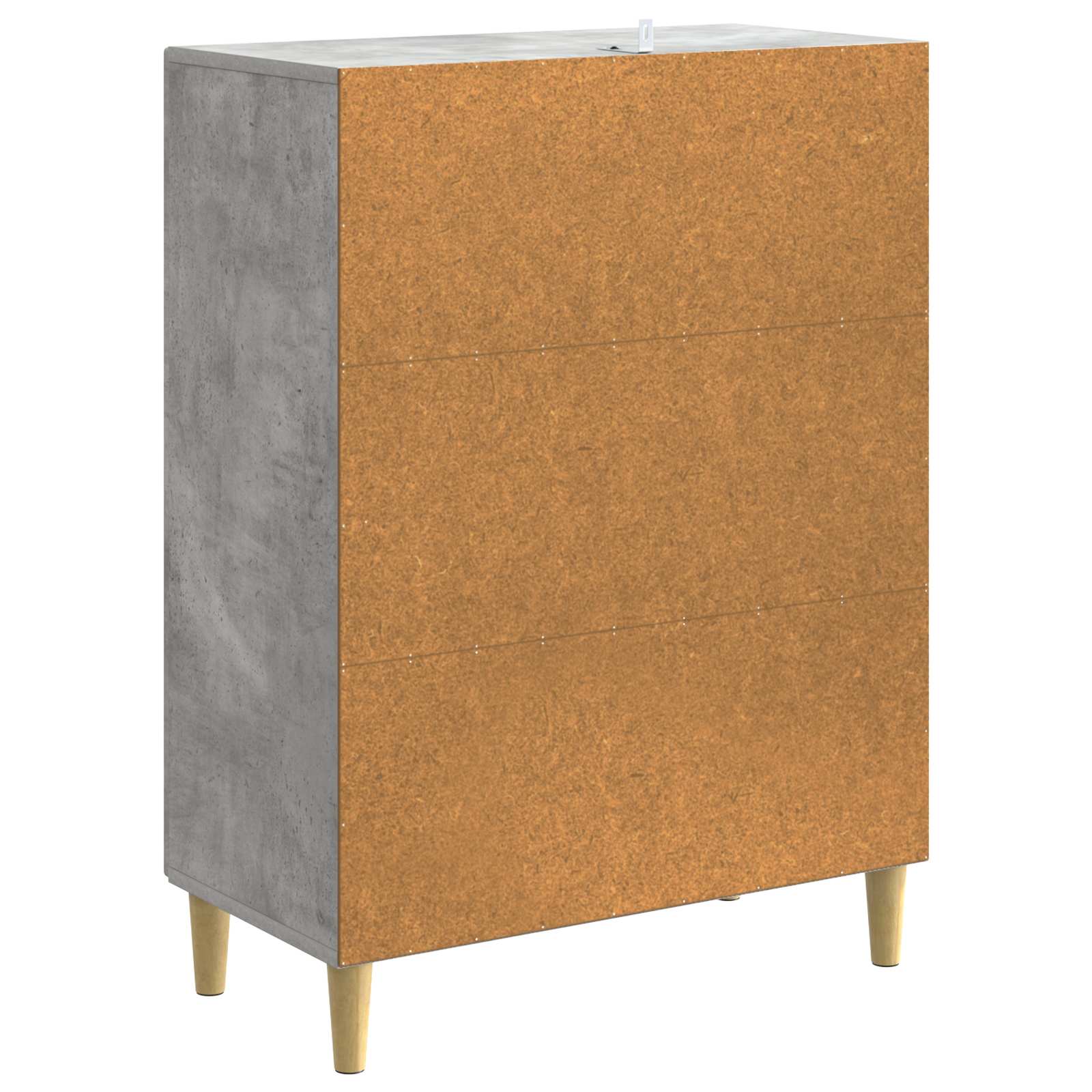 Ladenkast Betongrijs 66 x 34,5 x 90 cm Bewerkt hout is nu te koop bij PeponiXL, paradijselijk wonen!