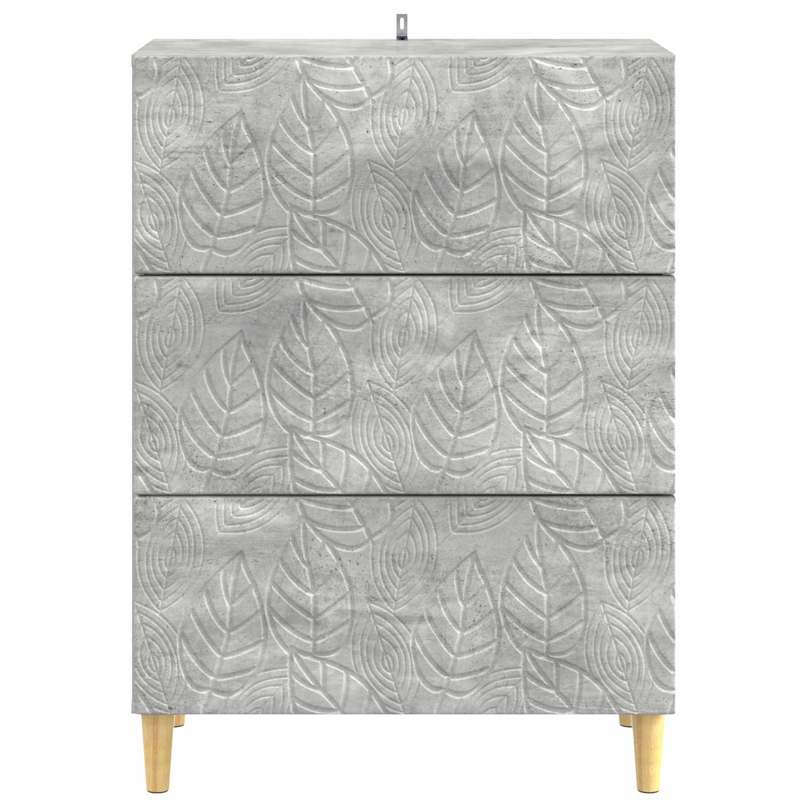 Ladenkast Betongrijs 66 x 34,5 x 90 cm Bewerkt hout is nu te koop bij PeponiXL, paradijselijk wonen!
