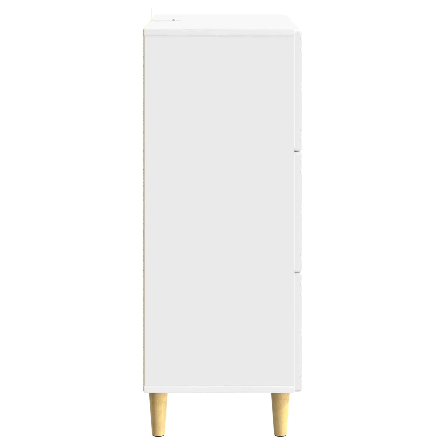 Ladenkast Hoogglans Wit 66 x 34,5 x 90 cm Bewerkt hout is nu te koop bij PeponiXL, paradijselijk wonen!