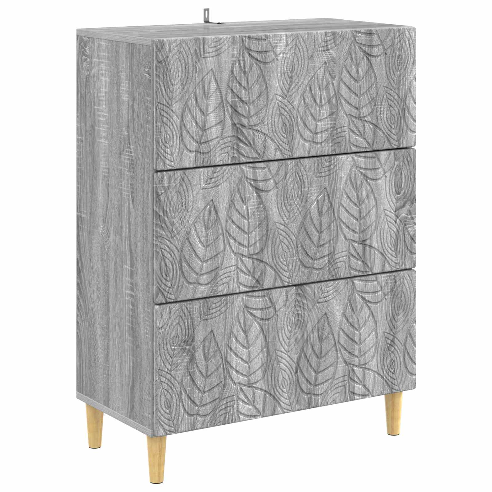 Ladenkast Grijs Sonoma 66 x 34,5 x 90 cm Bewerkt hout is nu te koop bij PeponiXL, paradijselijk wonen!