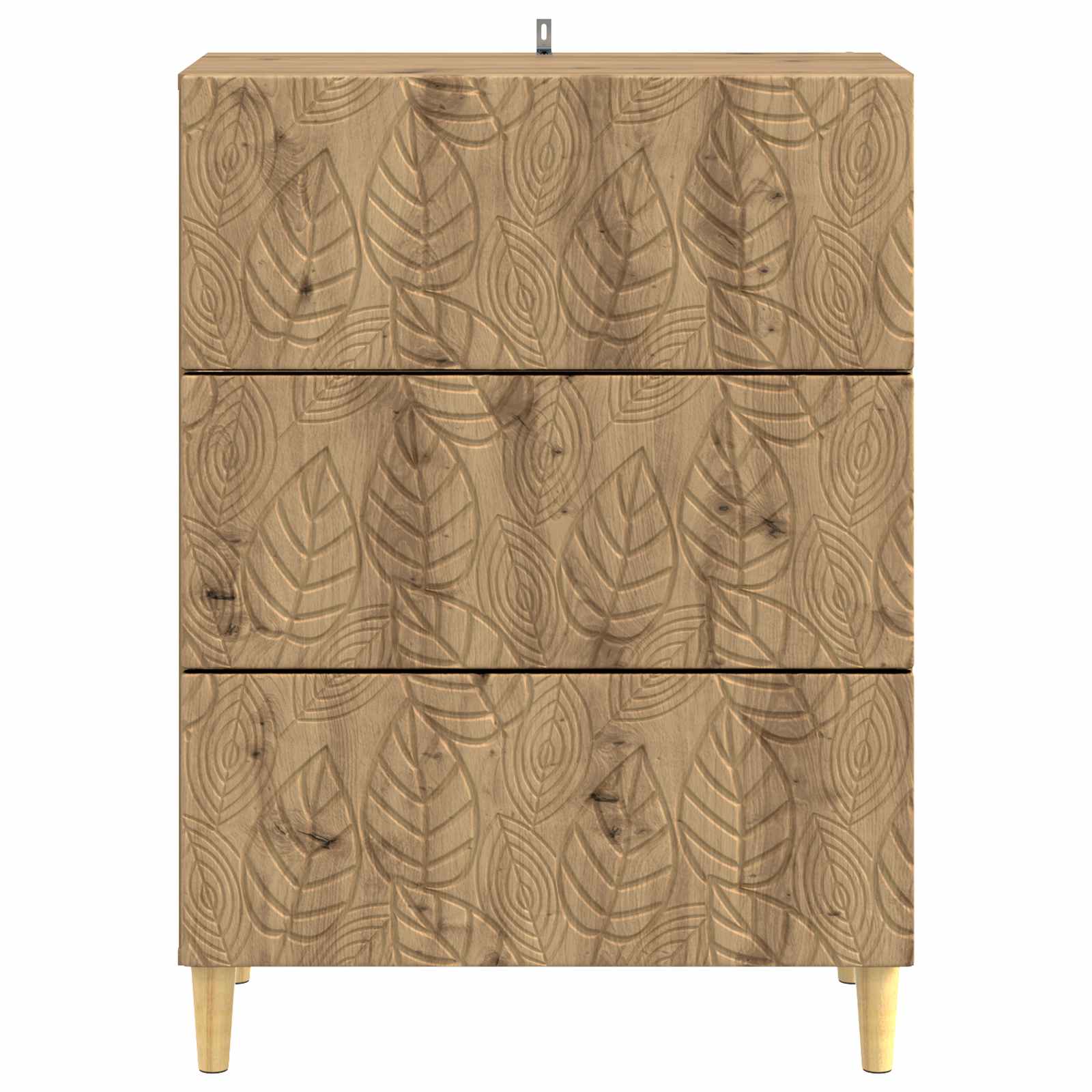 Ladenkast Artisanaal eiken 66 x 34,5 x 90 cm Bewerkt hout is nu te koop bij PeponiXL, paradijselijk wonen!