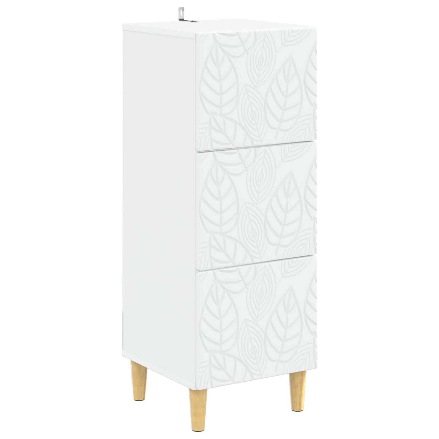 Ladenkast Wit 33 x 34,5 x 90 cm Bewerkt hout is nu te koop bij PeponiXL, paradijselijk wonen!