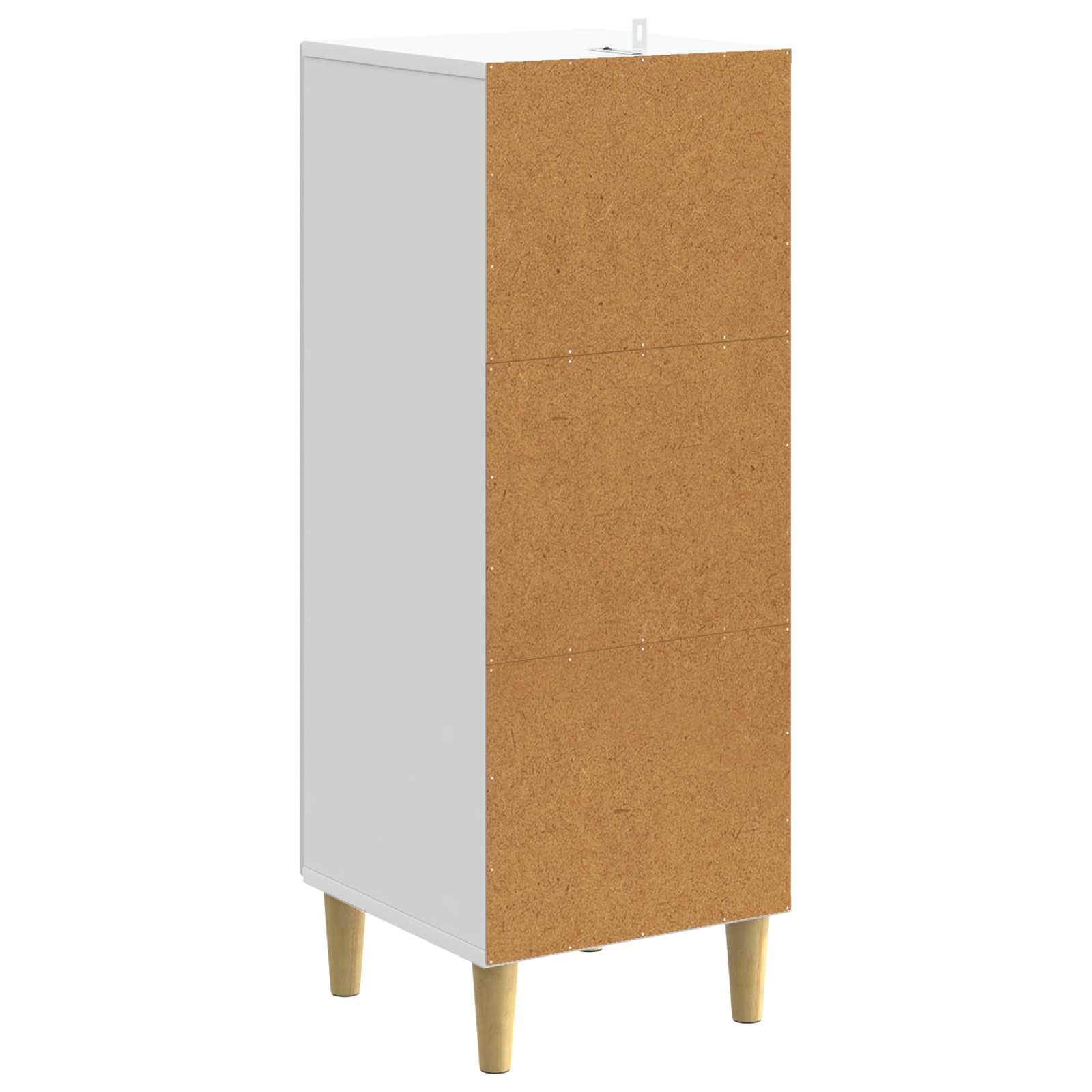 Ladenkast Wit 33 x 34,5 x 90 cm Bewerkt hout is nu te koop bij PeponiXL, paradijselijk wonen!