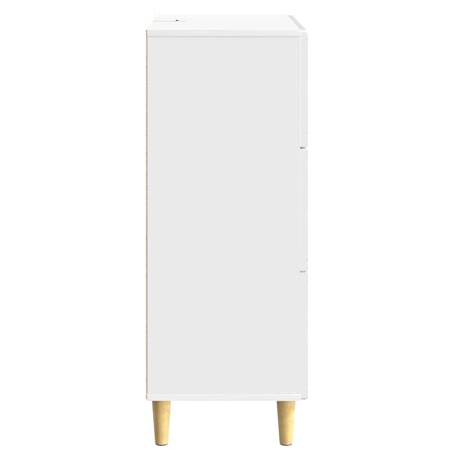 Ladenkast Hoogglans Wit 33 x 34,5 x 90 cm Bewerkt hout is nu te koop bij PeponiXL, paradijselijk wonen!