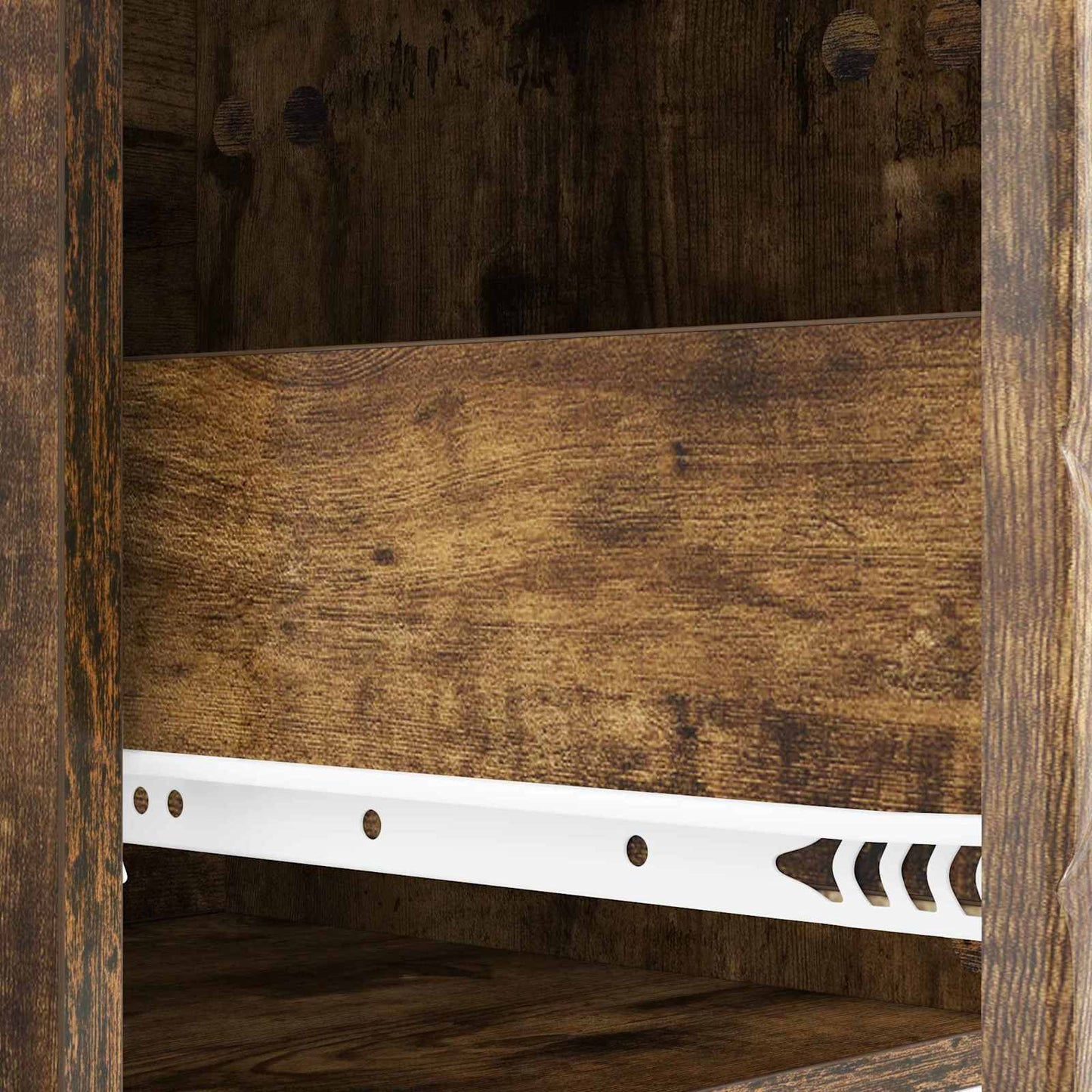 Ladenkast Gerookt eiken 33 x 34,5 x 90 cm Bewerkt hout is nu te koop bij PeponiXL, paradijselijk wonen!