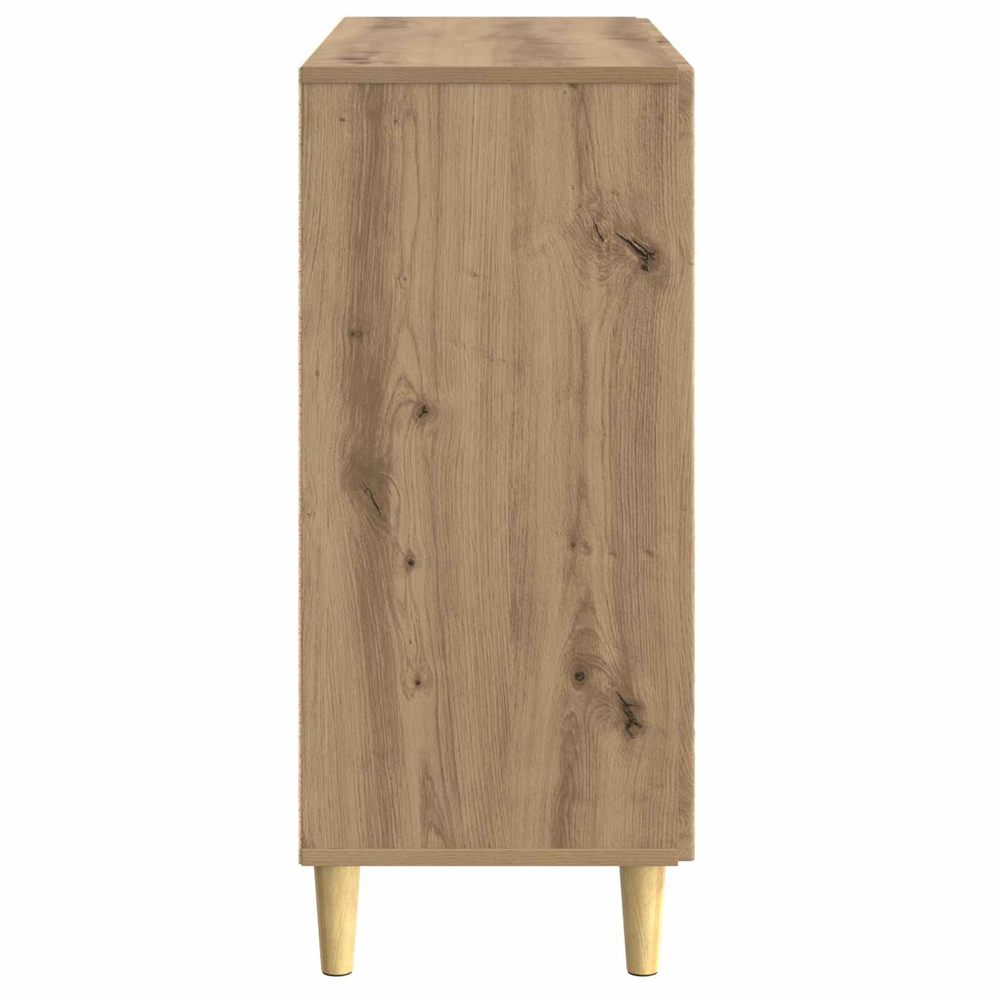 Dressoir Artisanaal eiken 89 x 34,5 x 80 cm Bewerkt hout is nu te koop bij PeponiXL, paradijselijk wonen!