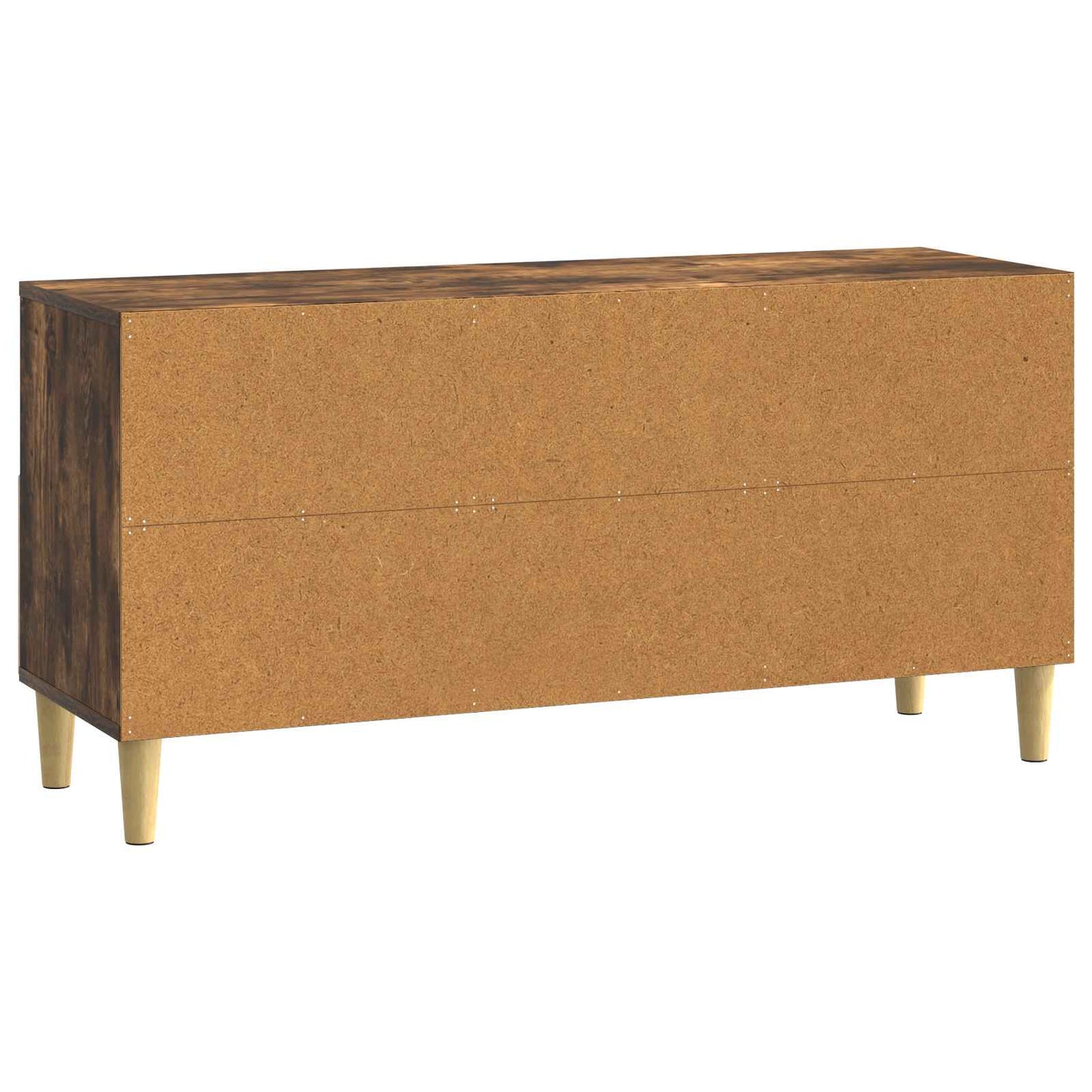 TV-kast 102 x 34,5 x 50 cm Gerookt eiken Bewerkt hout is nu te koop bij PeponiXL, paradijselijk wonen!