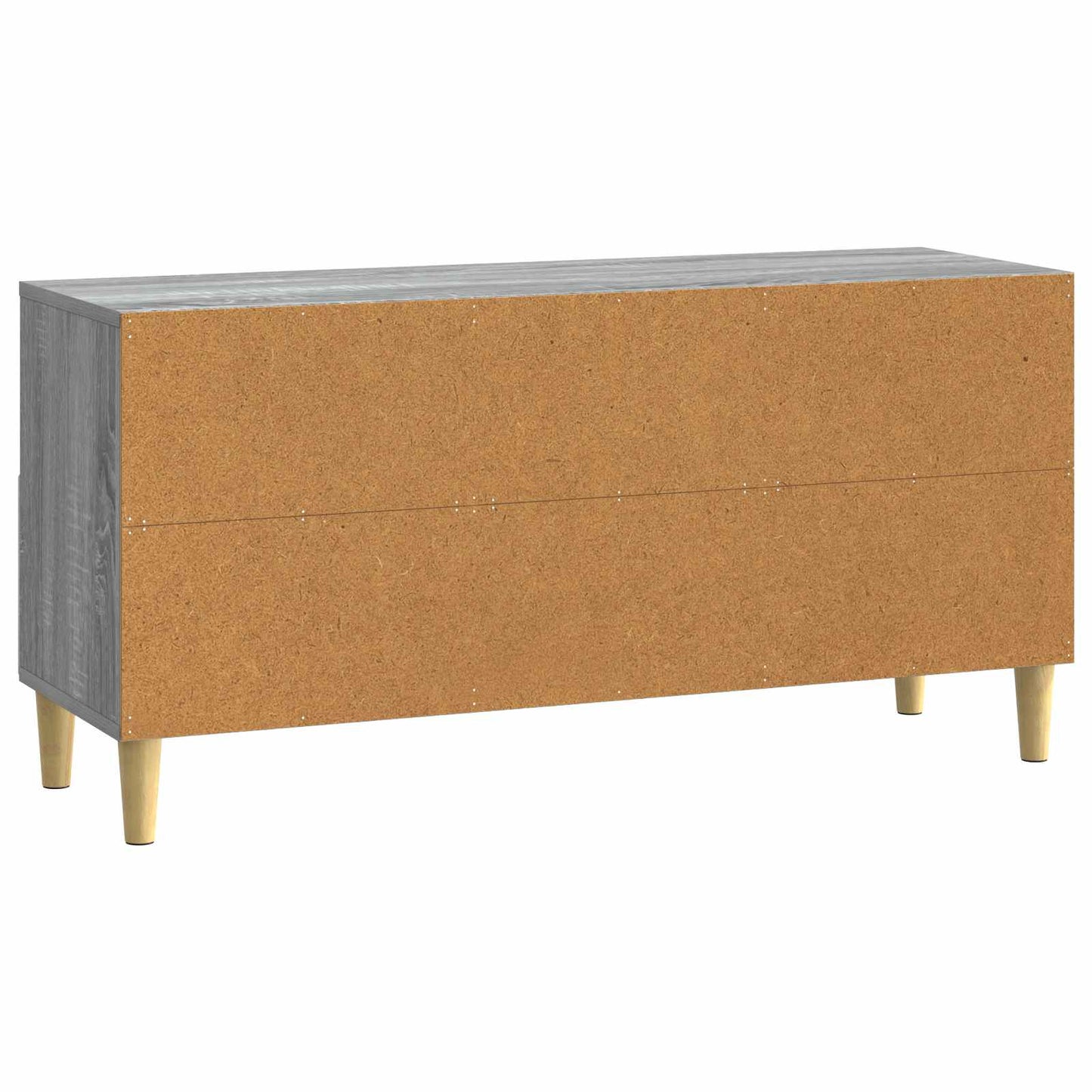 TV-kast 102 x 34,5 x 50 cm Grijs Sonoma Bewerkt hout is nu te koop bij PeponiXL, paradijselijk wonen!
