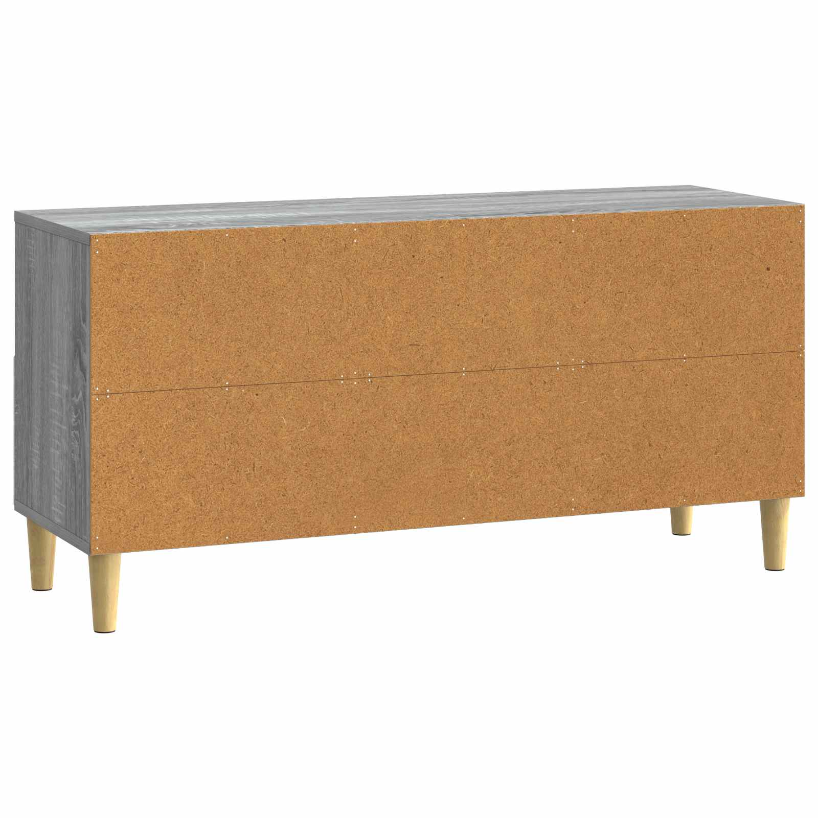 TV-kast 102 x 34,5 x 50 cm Grijs Sonoma Bewerkt hout is nu te koop bij PeponiXL, paradijselijk wonen!