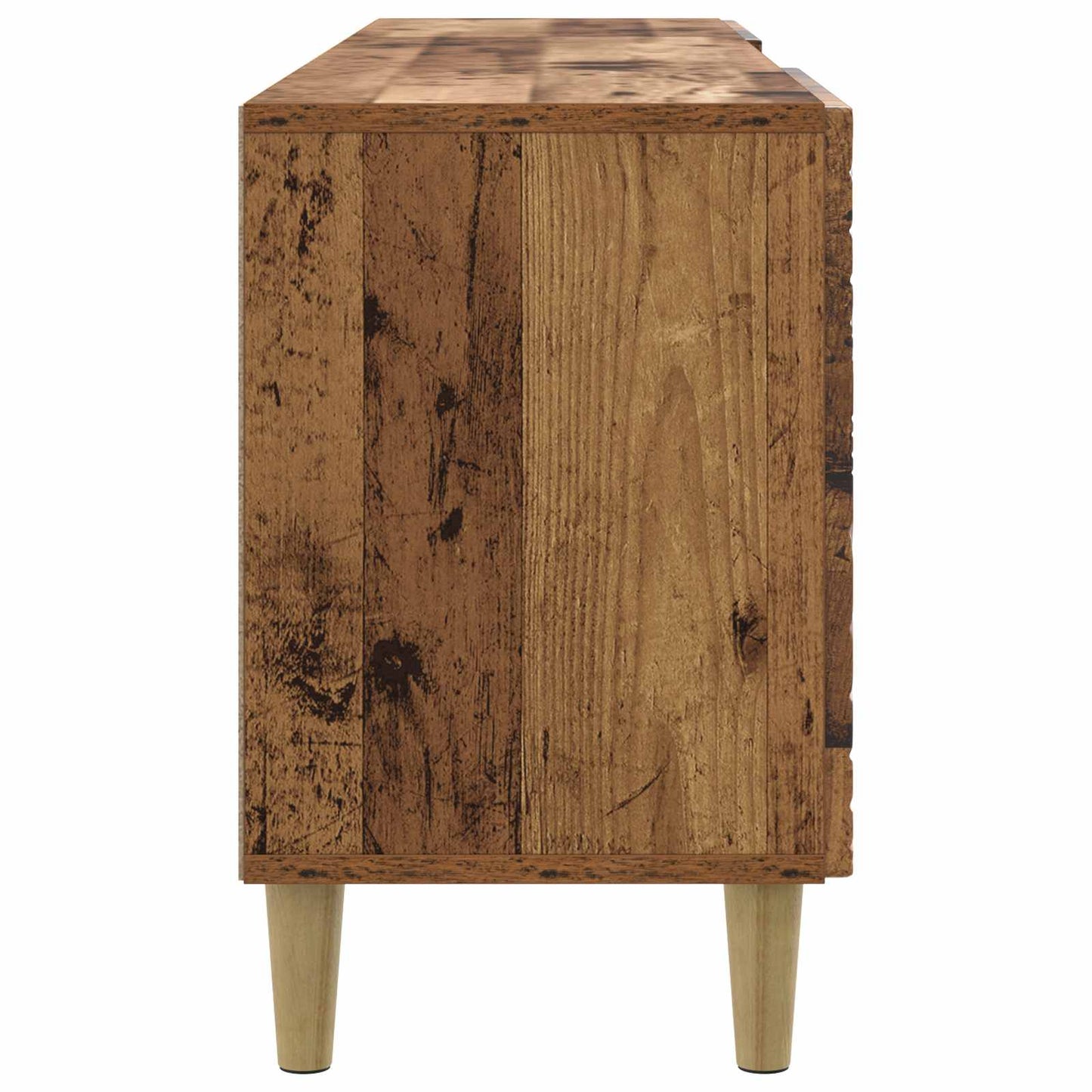 TV-kast 102 x 34,5 x 50 cm Oud hout Bewerkt hout is nu te koop bij PeponiXL, paradijselijk wonen!