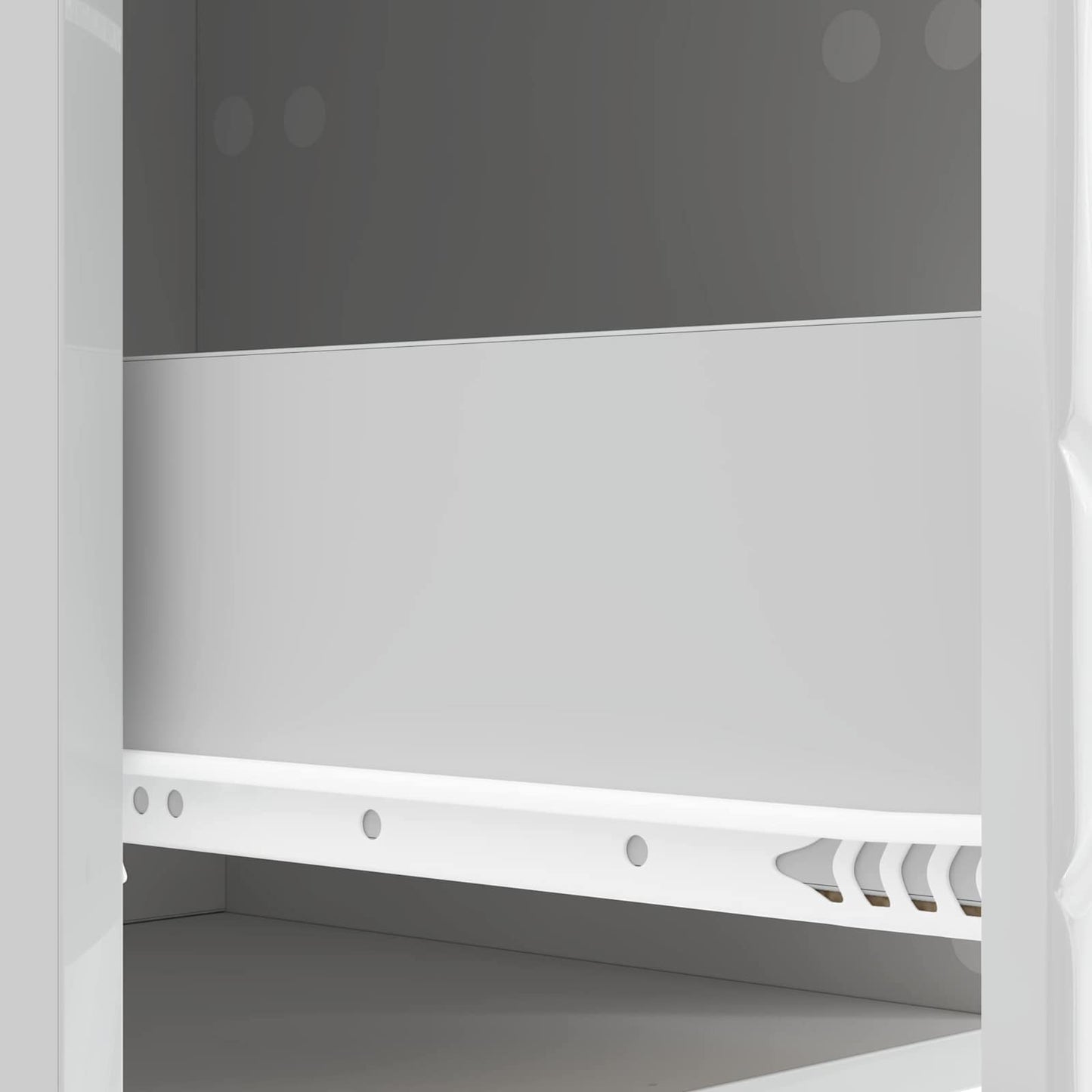 TV-kast 147 x 34,5 x 30 cm Hoogglans Wit Bewerkt hout is nu te koop bij PeponiXL, paradijselijk wonen!