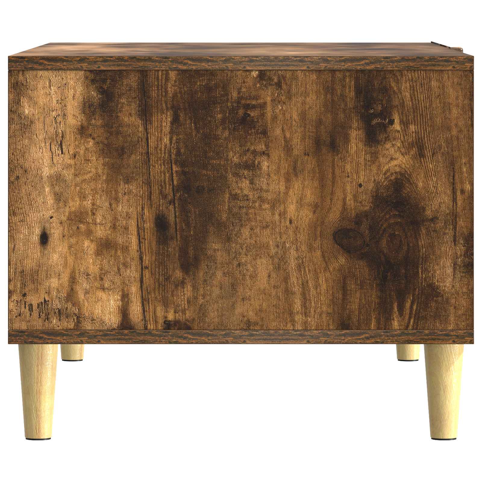 Salontafel Gerookt eiken 90 x 50 x 40 cm Bewerkt hout is nu te koop bij PeponiXL, paradijselijk wonen!