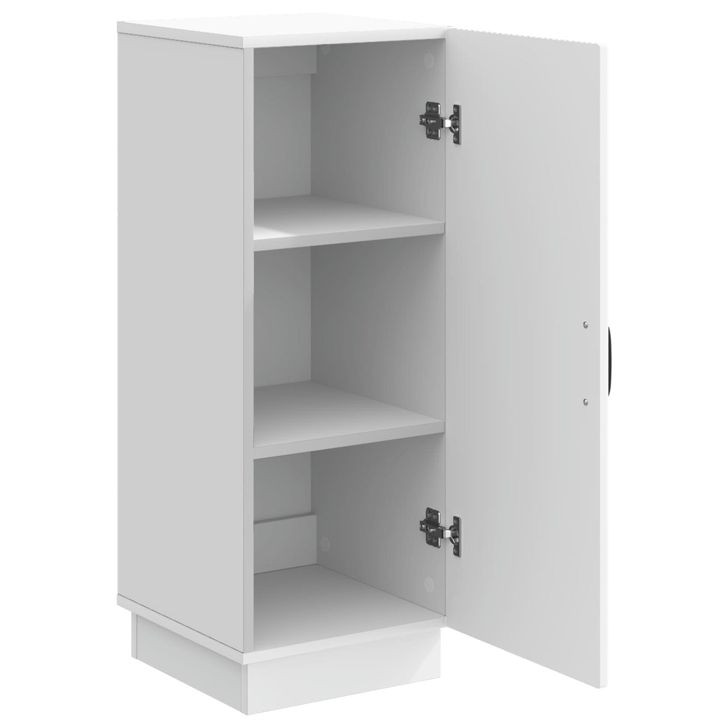 Dressoir Wit 33 x 34,5 x 87 cm Bewerkt hout is nu te koop bij PeponiXL, paradijselijk wonen!