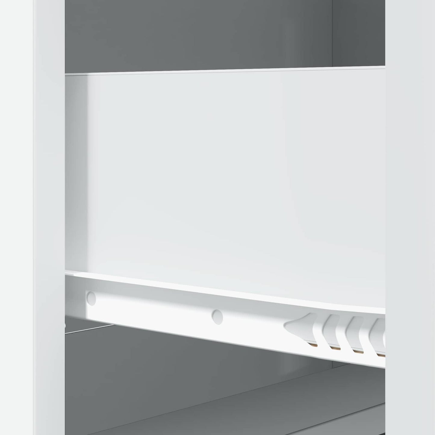 Ladenkast Wit 66 x 34,5 x 87 cm Bewerkt hout is nu te koop bij PeponiXL, paradijselijk wonen!
