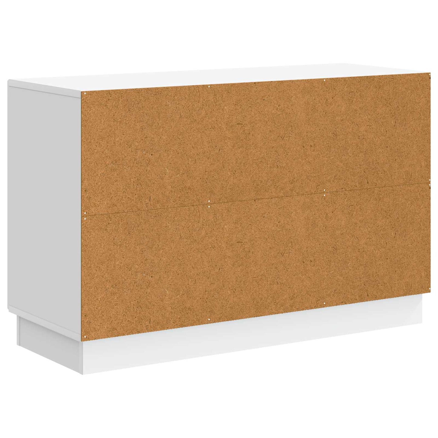 Dressoir Wit 89 x 34,5 x 57 cm Bewerkt hout is nu te koop bij PeponiXL, paradijselijk wonen!