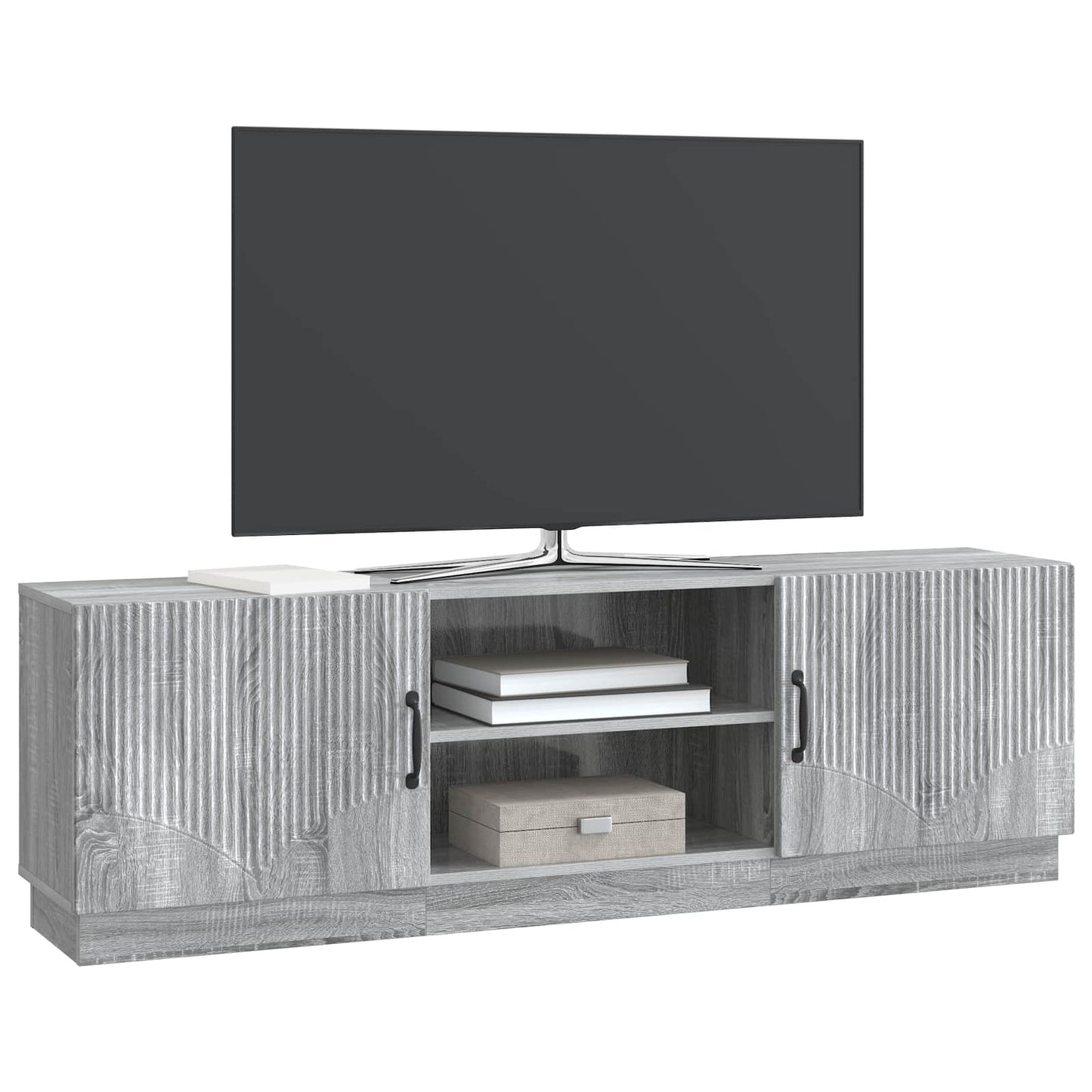 TV-kast Grijs sonoma 150 x 31 x 47 cm Bewerkt hout is nu te koop bij PeponiXL, paradijselijk wonen!