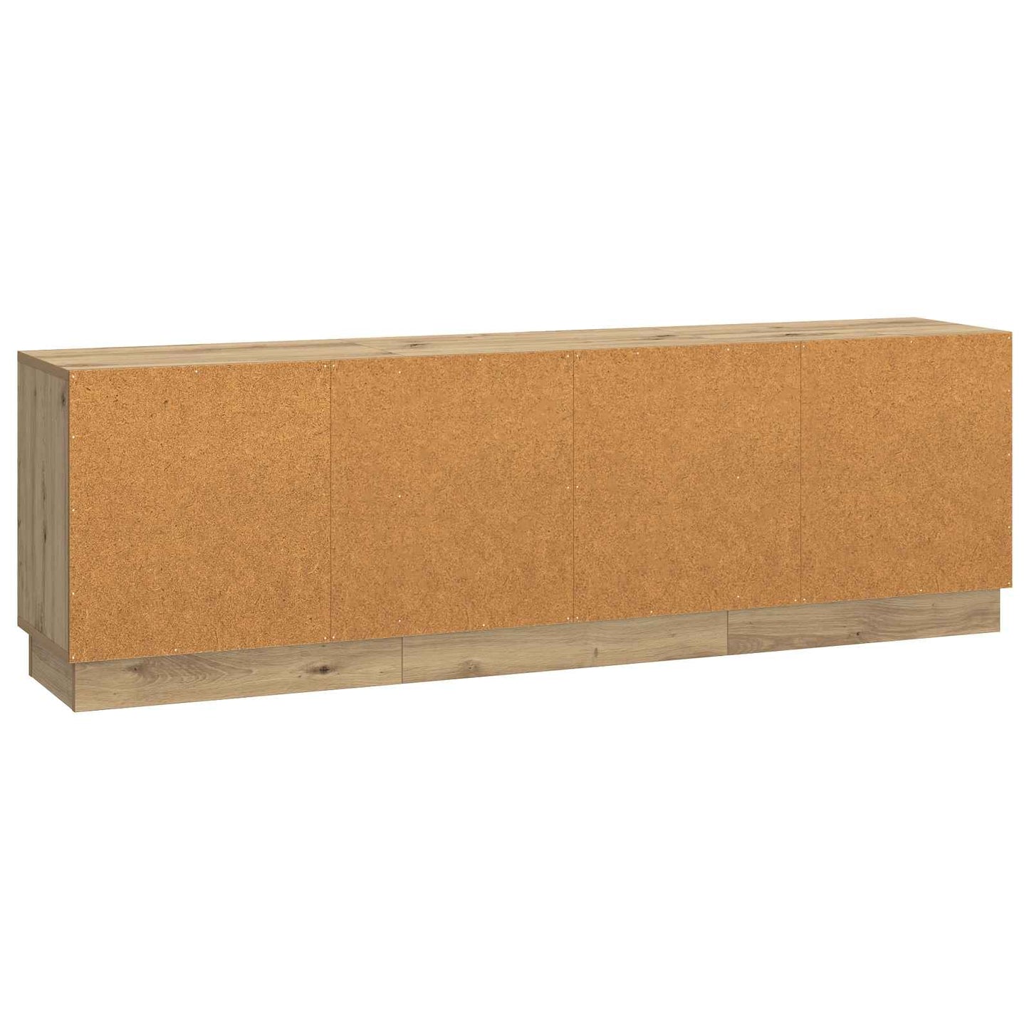 TV-kast Artisanaal eiken 150 x 31 x 47 cm Bewerkt hout is nu te koop bij PeponiXL, paradijselijk wonen!