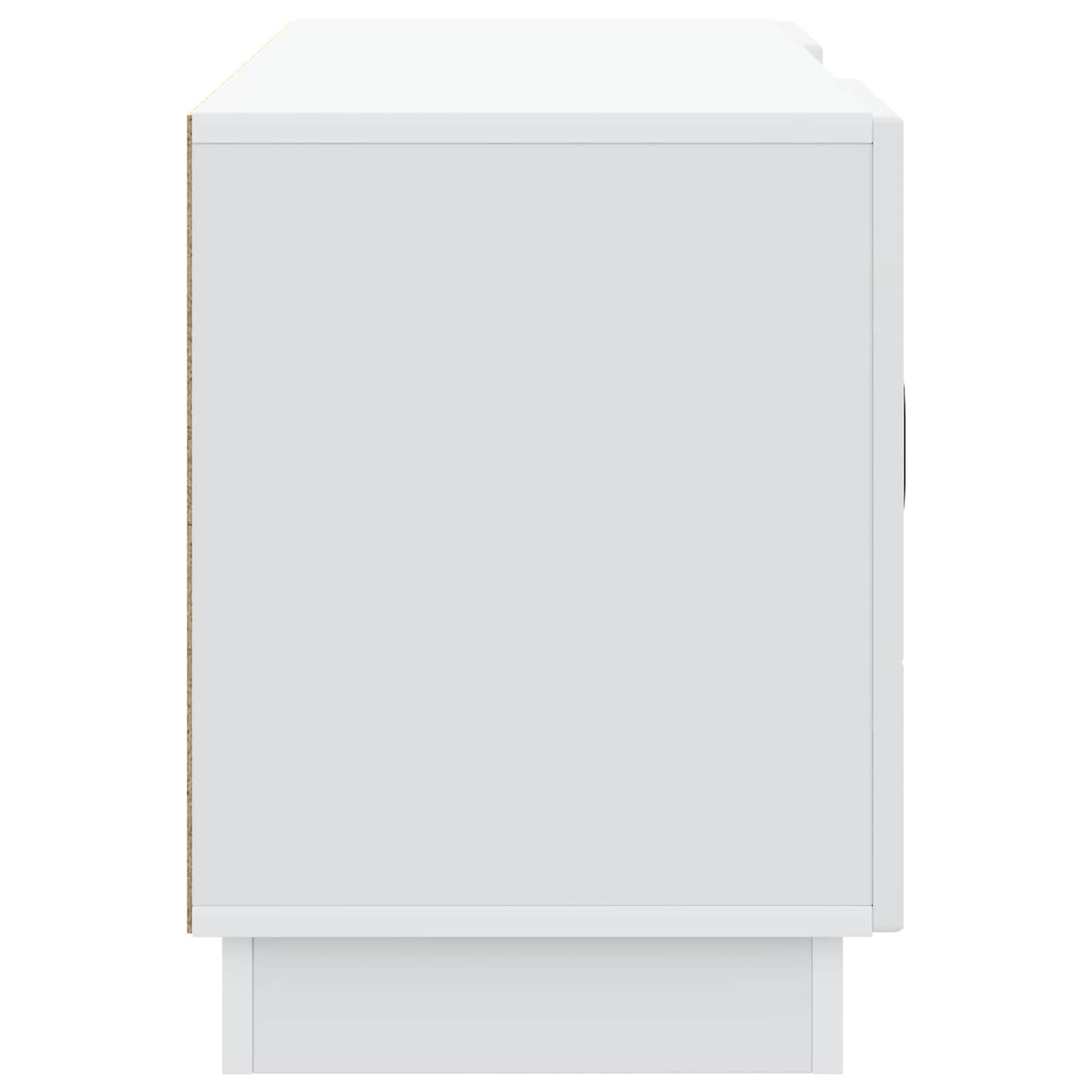 TV-kast Wit 102 x 34,5 x 47 cm Bewerkt hout is nu te koop bij PeponiXL, paradijselijk wonen!